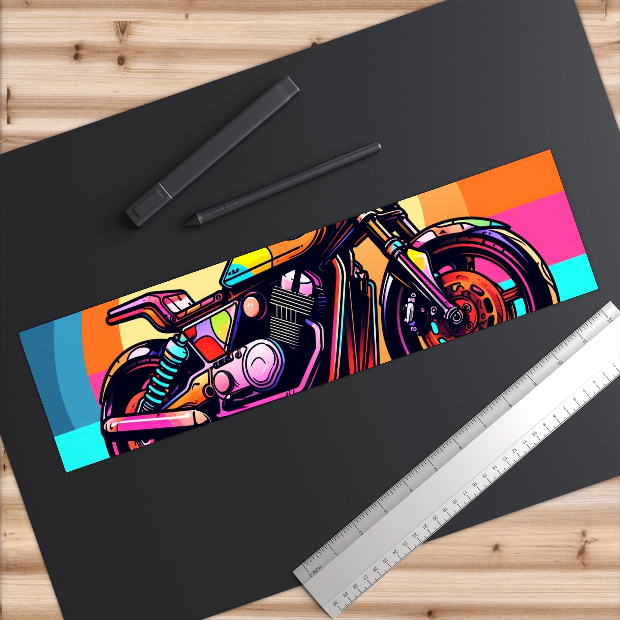 Bumper Stickers - Pop Art Designs, Motorcycle 02