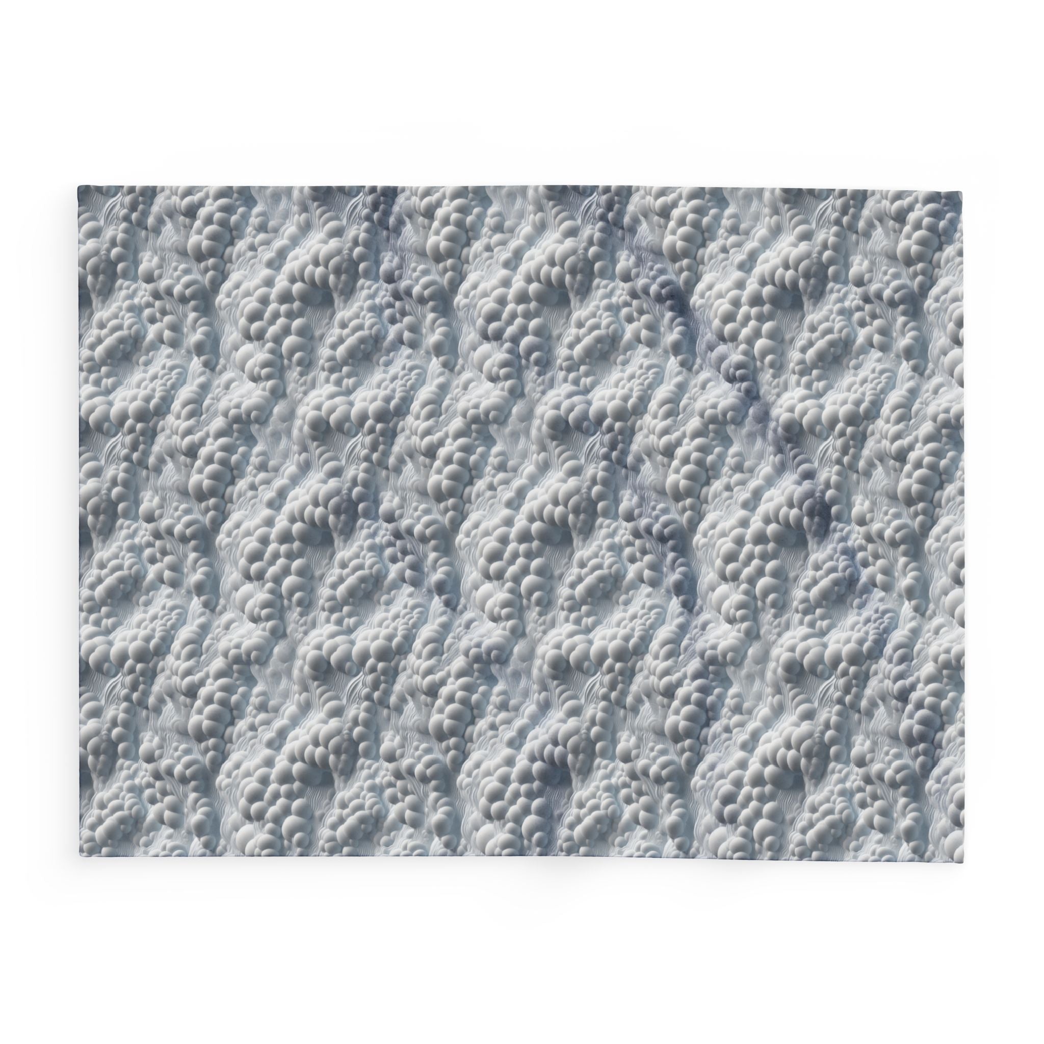 Arctic Fleece Blanket — Cozy Clouds Pattern