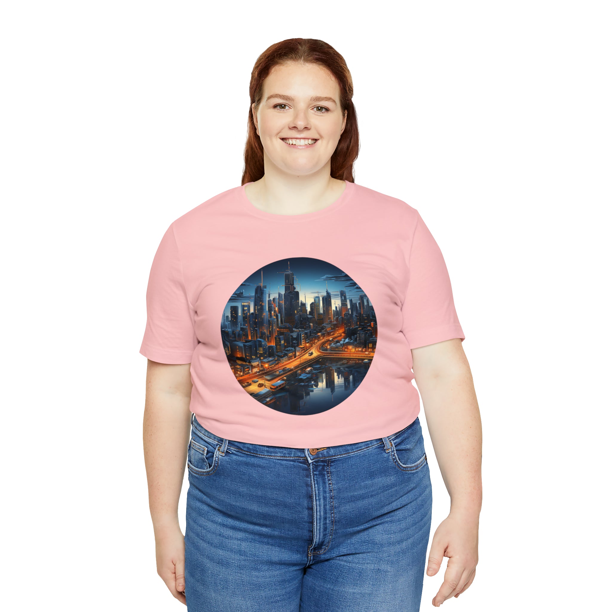 Unisex Jersey Short Sleeve Tee - Isometric Designs 06