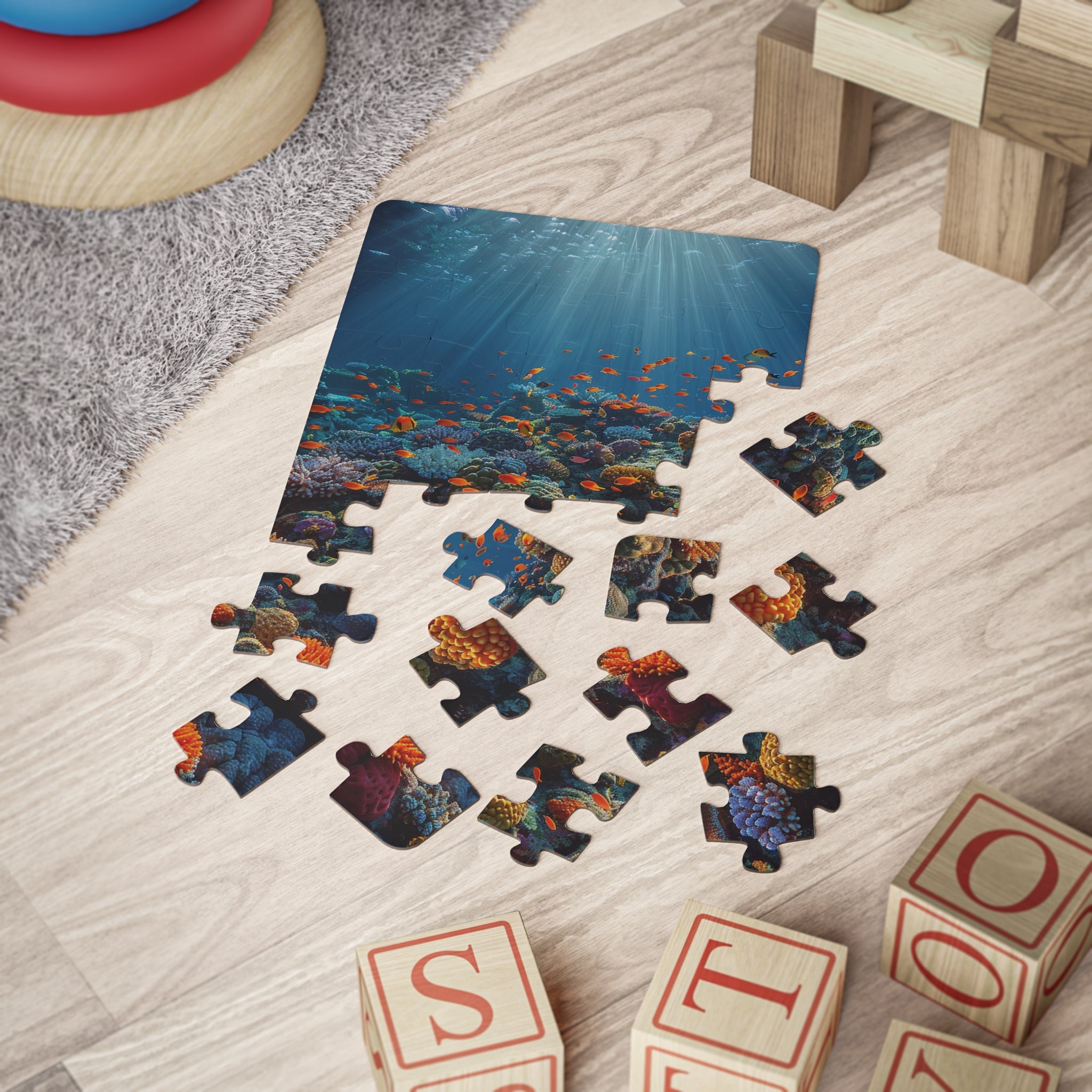 Kids' Puzzle, 30-Piece - Coral Reef