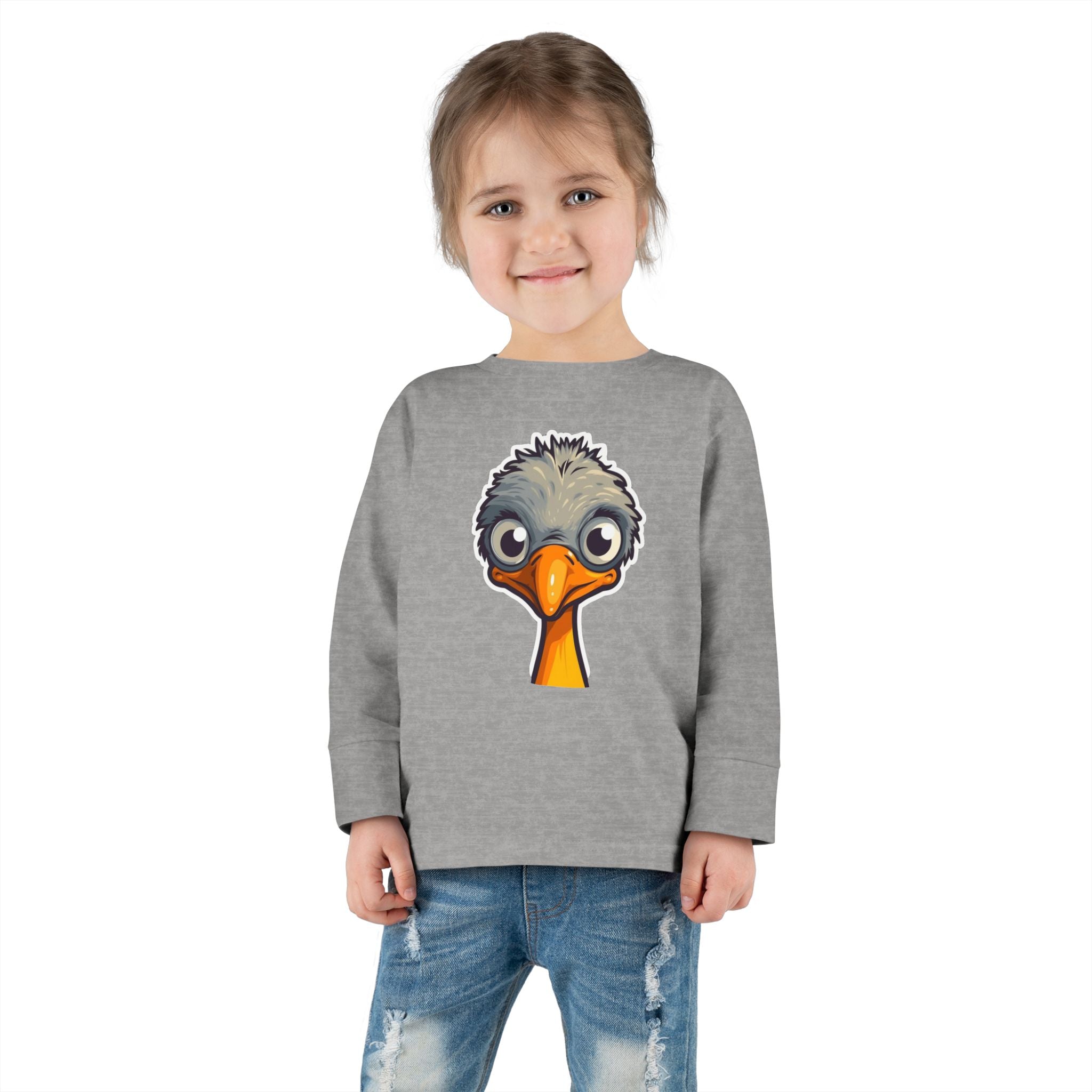 Toddler Long Sleeve Tee - Ostrich Chick