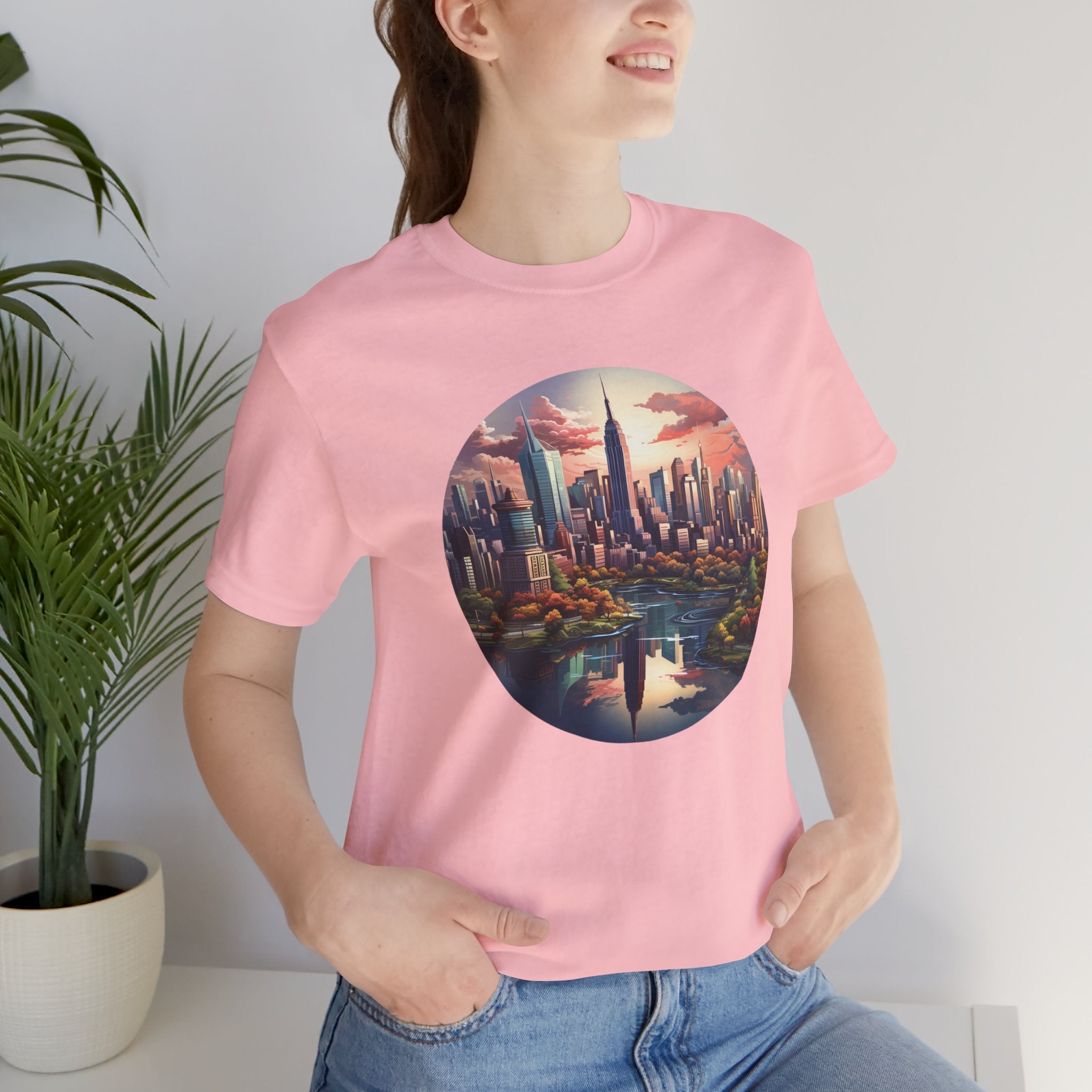 Unisex Jersey Short Sleeve Tee - Isometric Designs 09