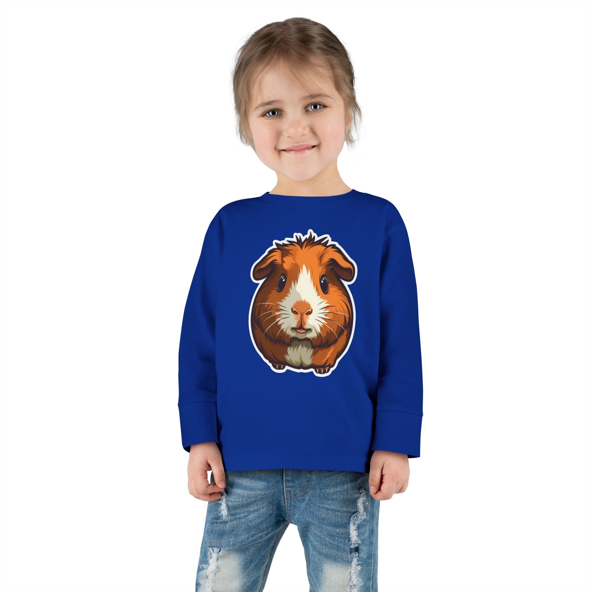 Toddler Long Sleeve Tee - Guinea Pig Pup
