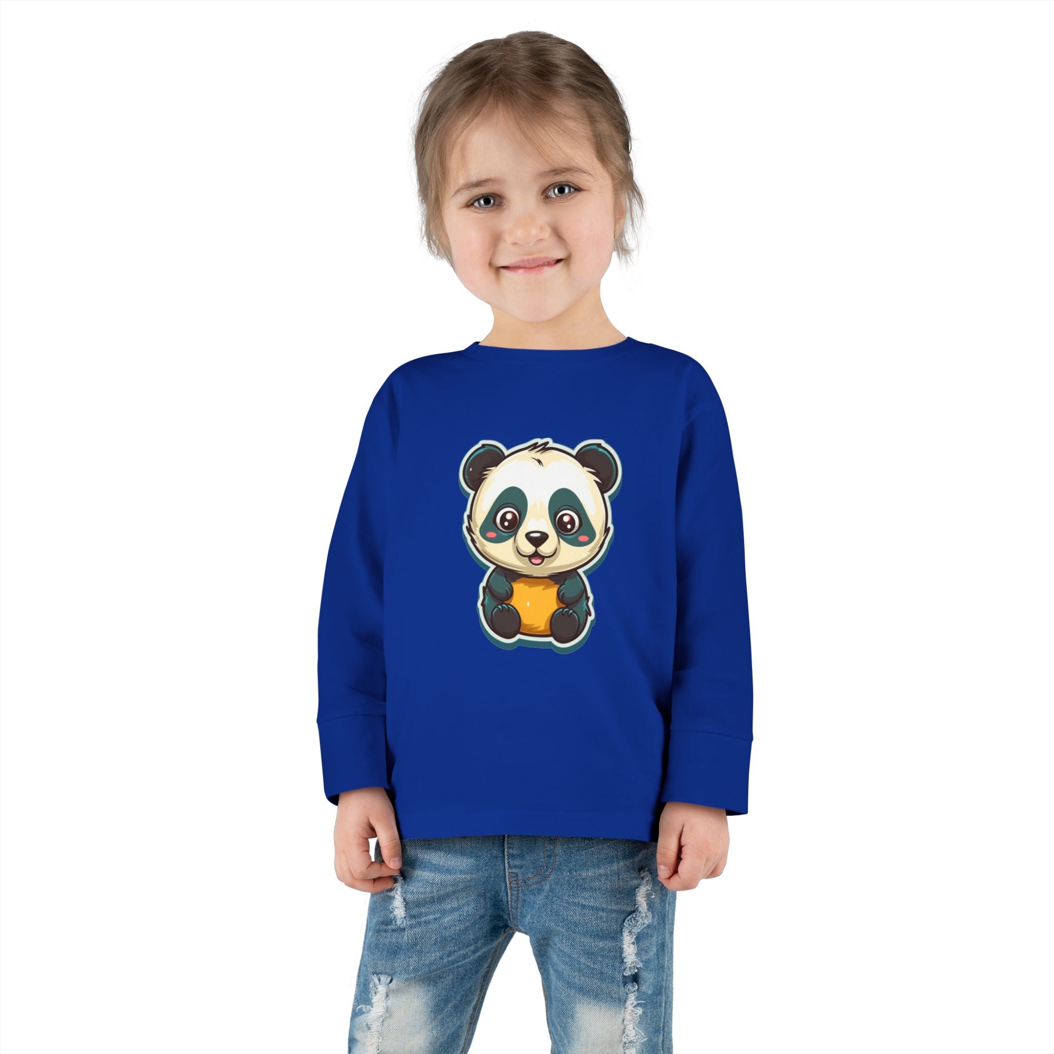 Toddler Long Sleeve Tee - Panda Cub