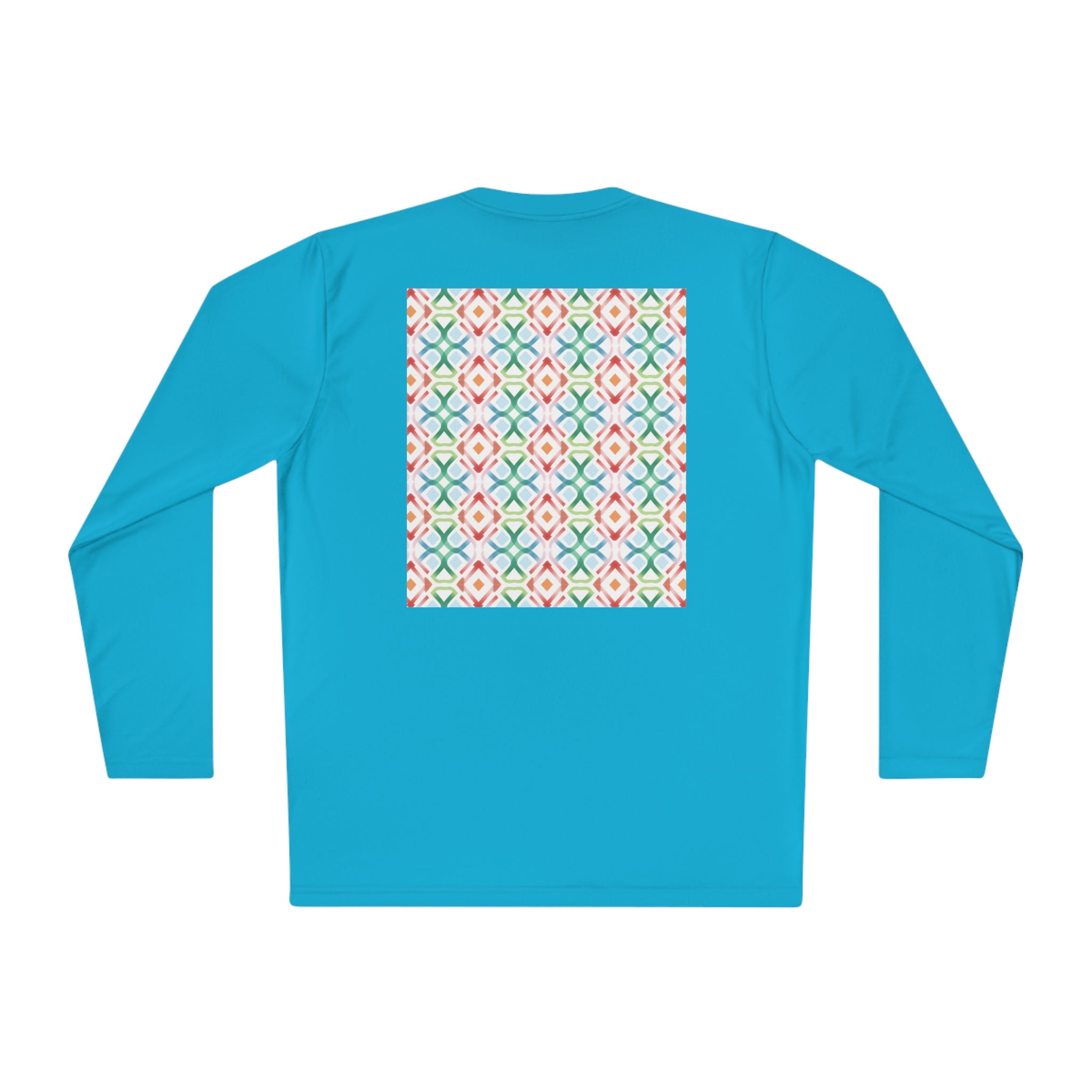 Unisex Lightweight Long Sleeve Tee (AOP) - Abstract Designs 09