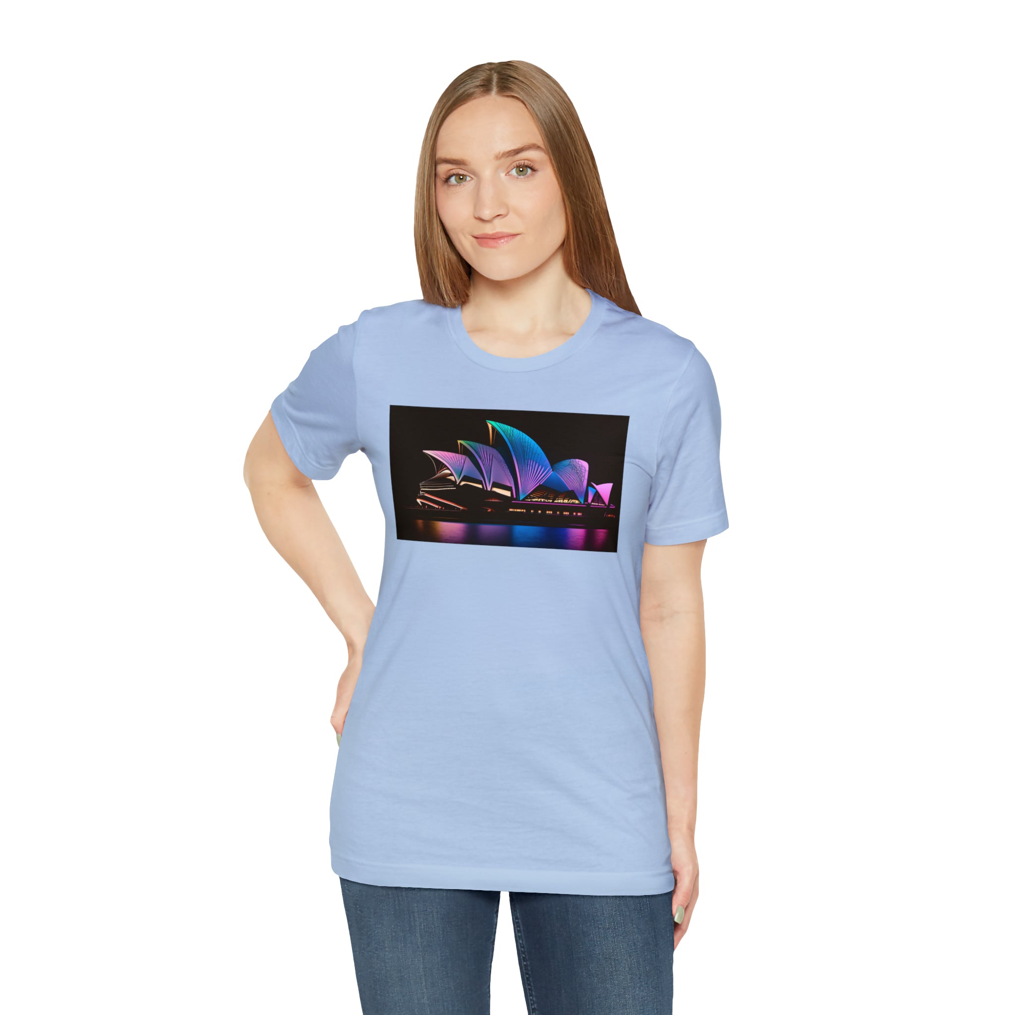 Unisex Jersey Short Sleeve Tee - Sydney Opera House, Australia