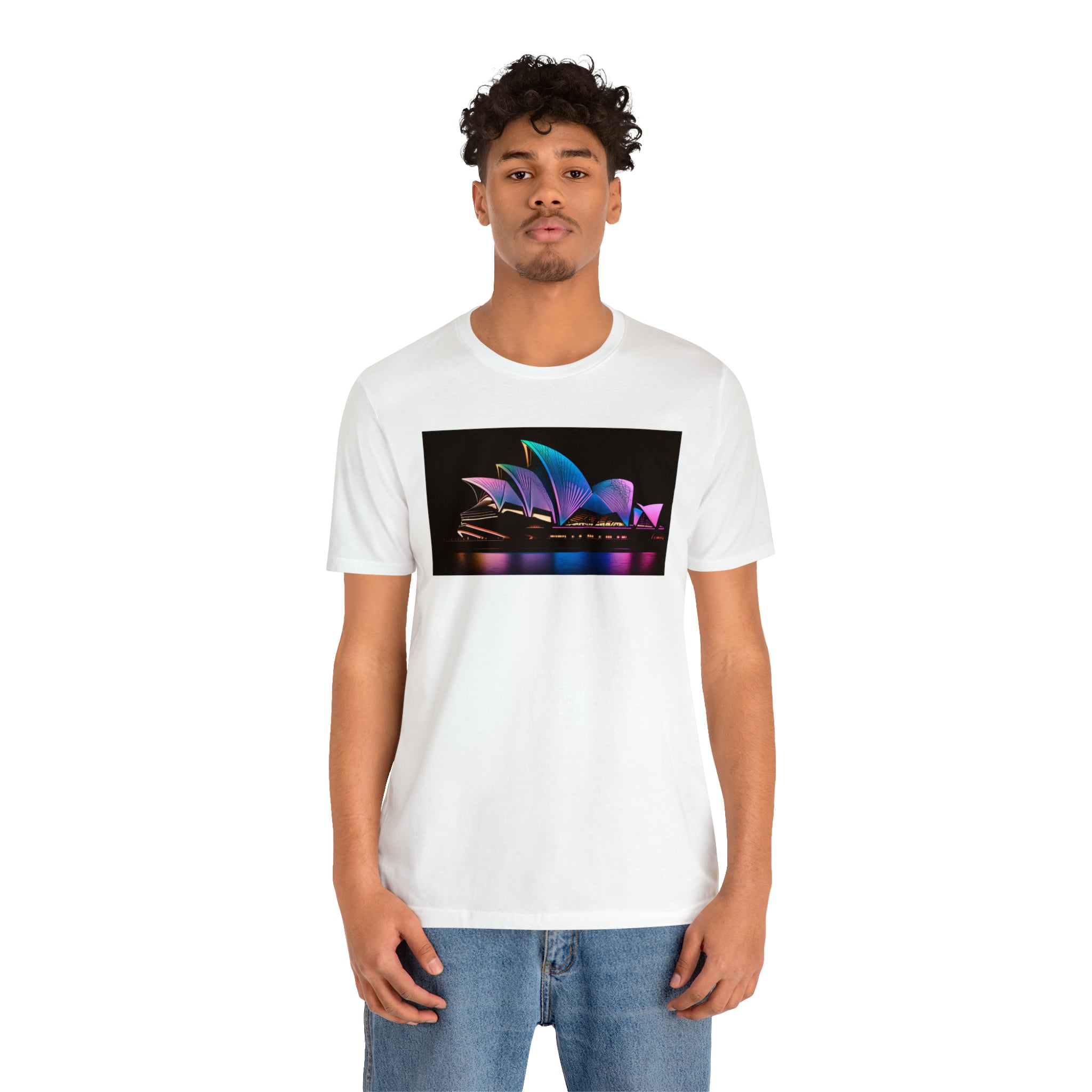 Unisex Jersey Short Sleeve Tee - Sydney Opera House, Australia