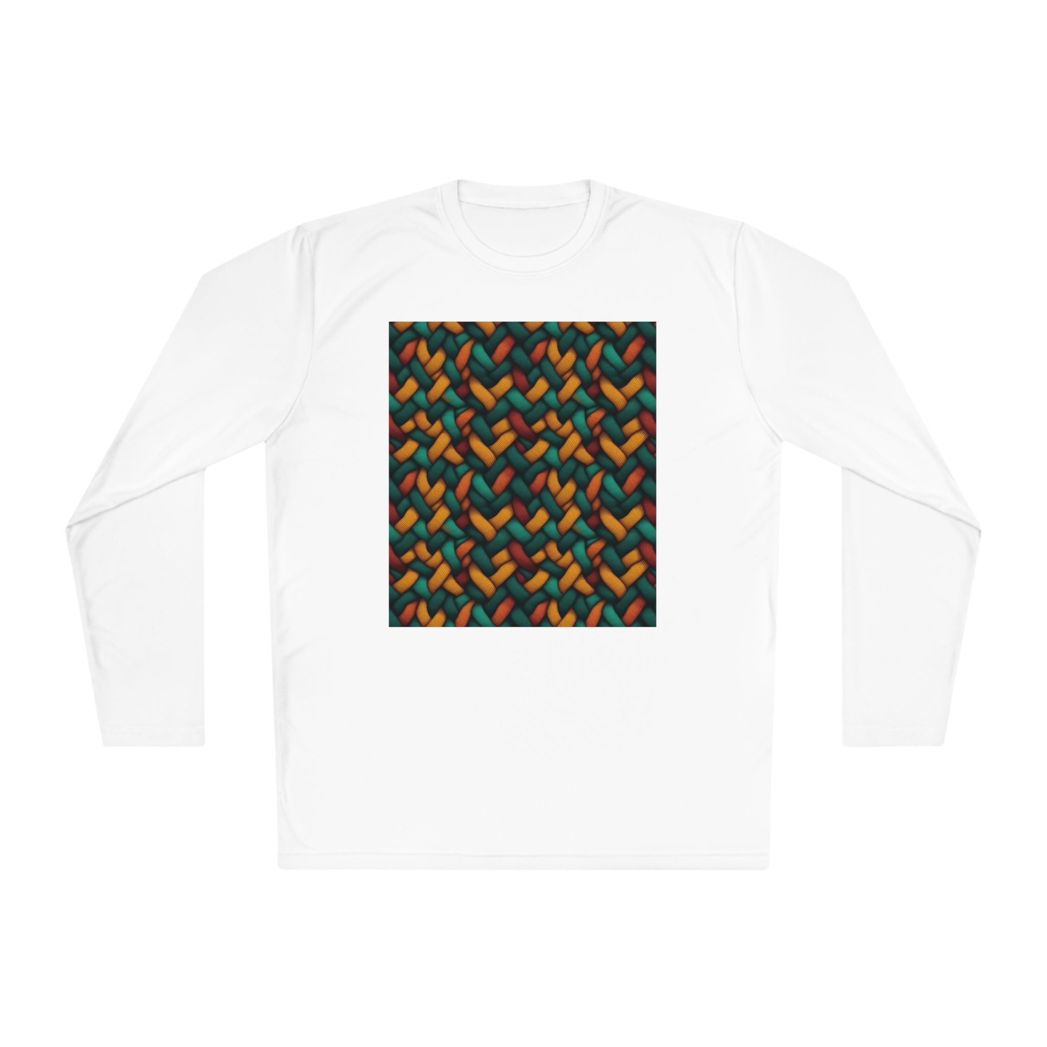 Unisex Lightweight Long Sleeve Tee (AOP) - Abstract Designs 12