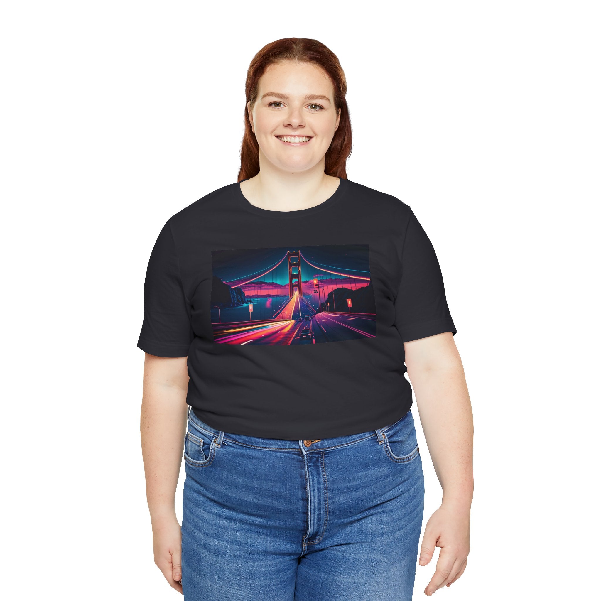 Unisex Jersey Short Sleeve Tee - Golden Gate Bridge, San Francisco, USA