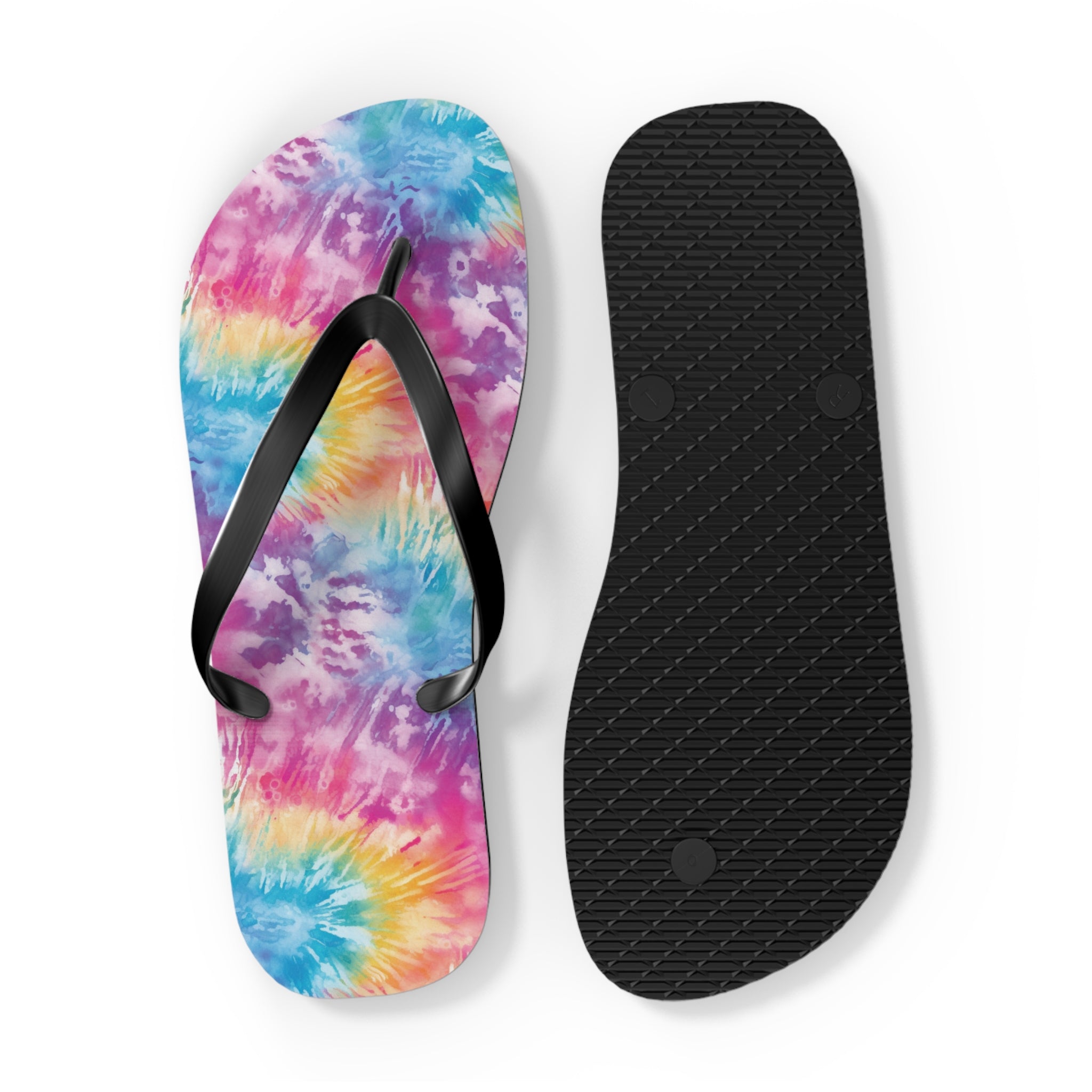 Flip Flops (AOP) - Tie Dye Designs 04
