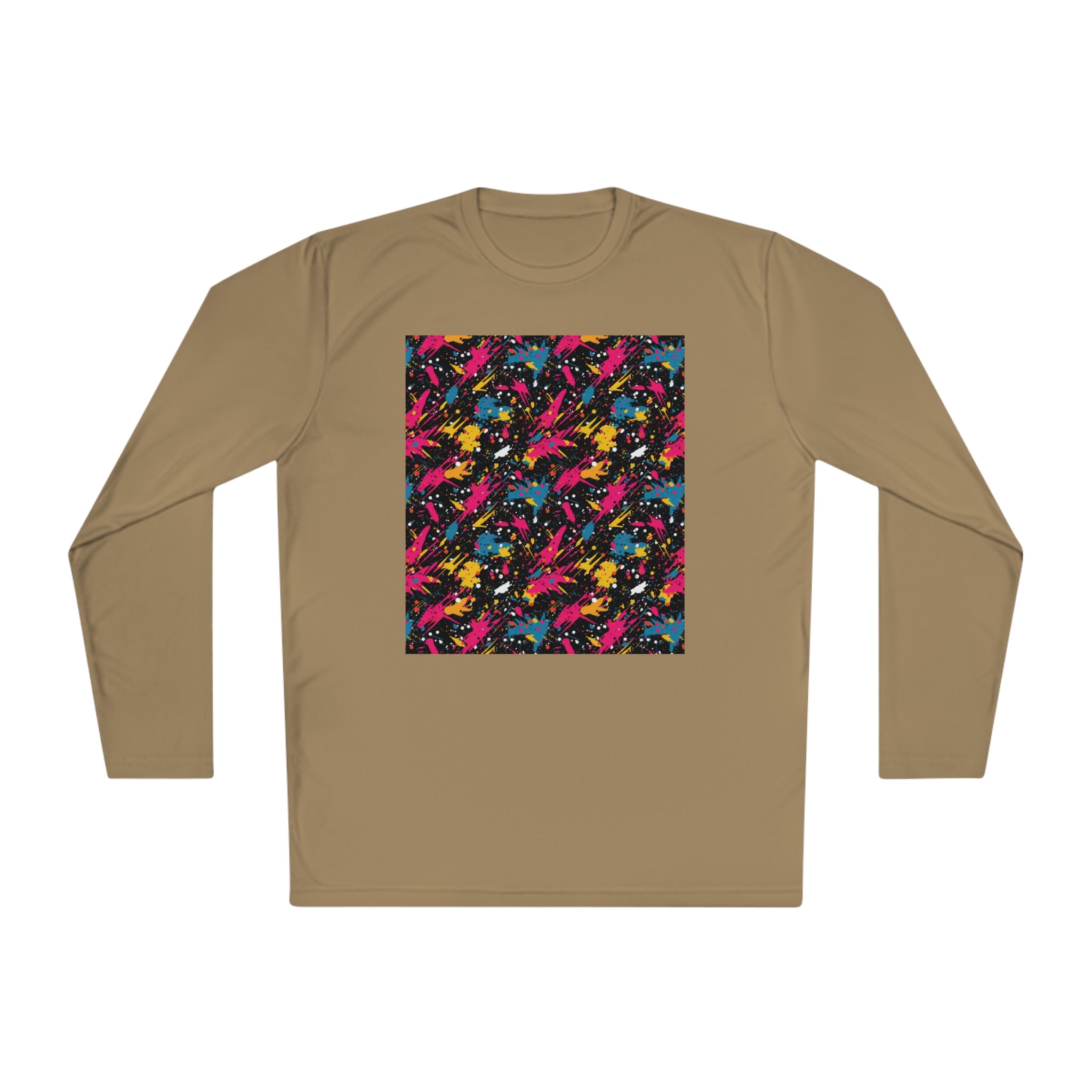 Unisex Lightweight Long Sleeve Tee (AOP) - Abstract Designs 10