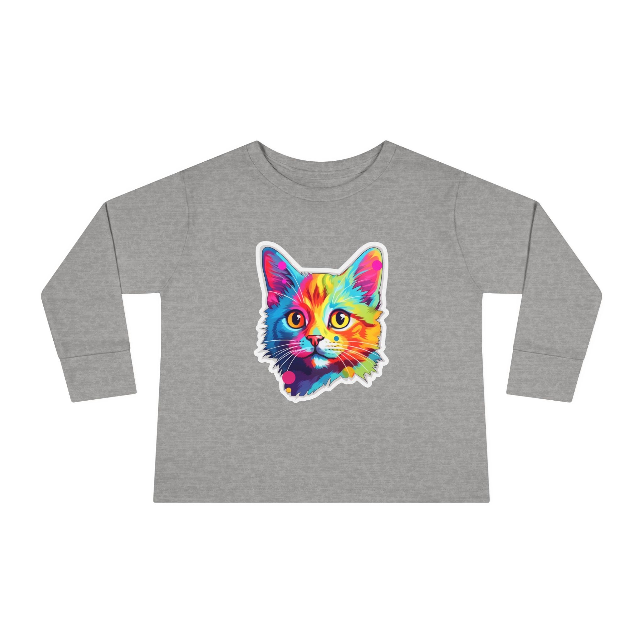 Toddler Long Sleeve Tee - Kittens 09