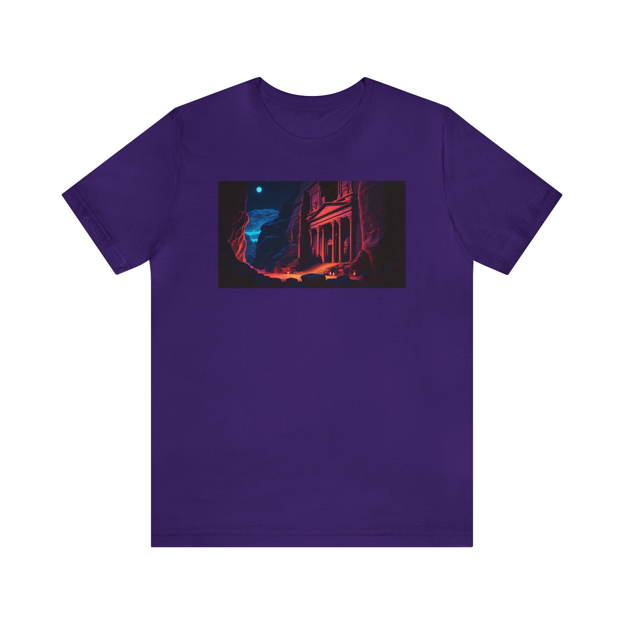 Unisex Jersey Short Sleeve Tee - Petra Caves, Jordan
