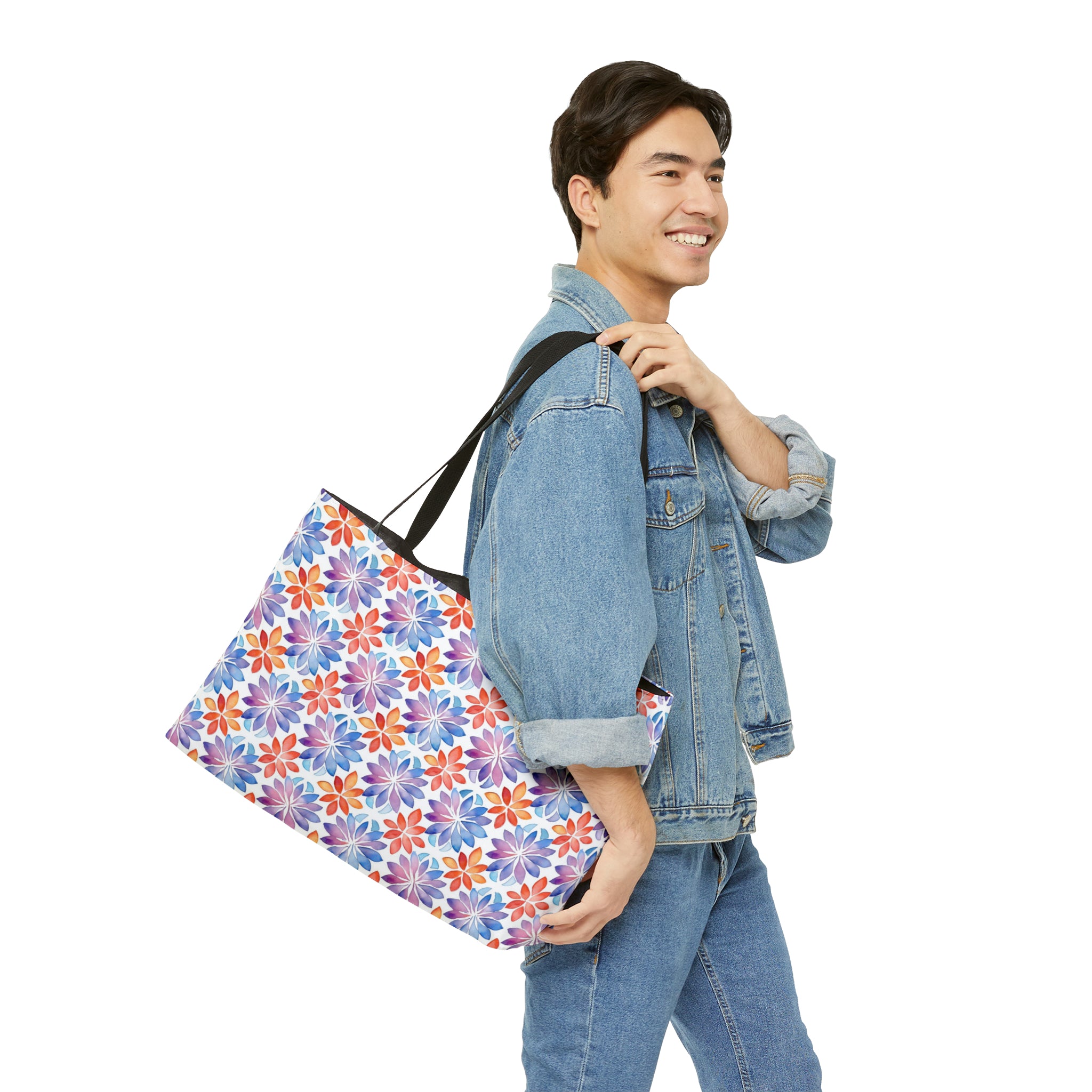Weekender Tote Bag (AOP) - Seamless Floral Designs 05