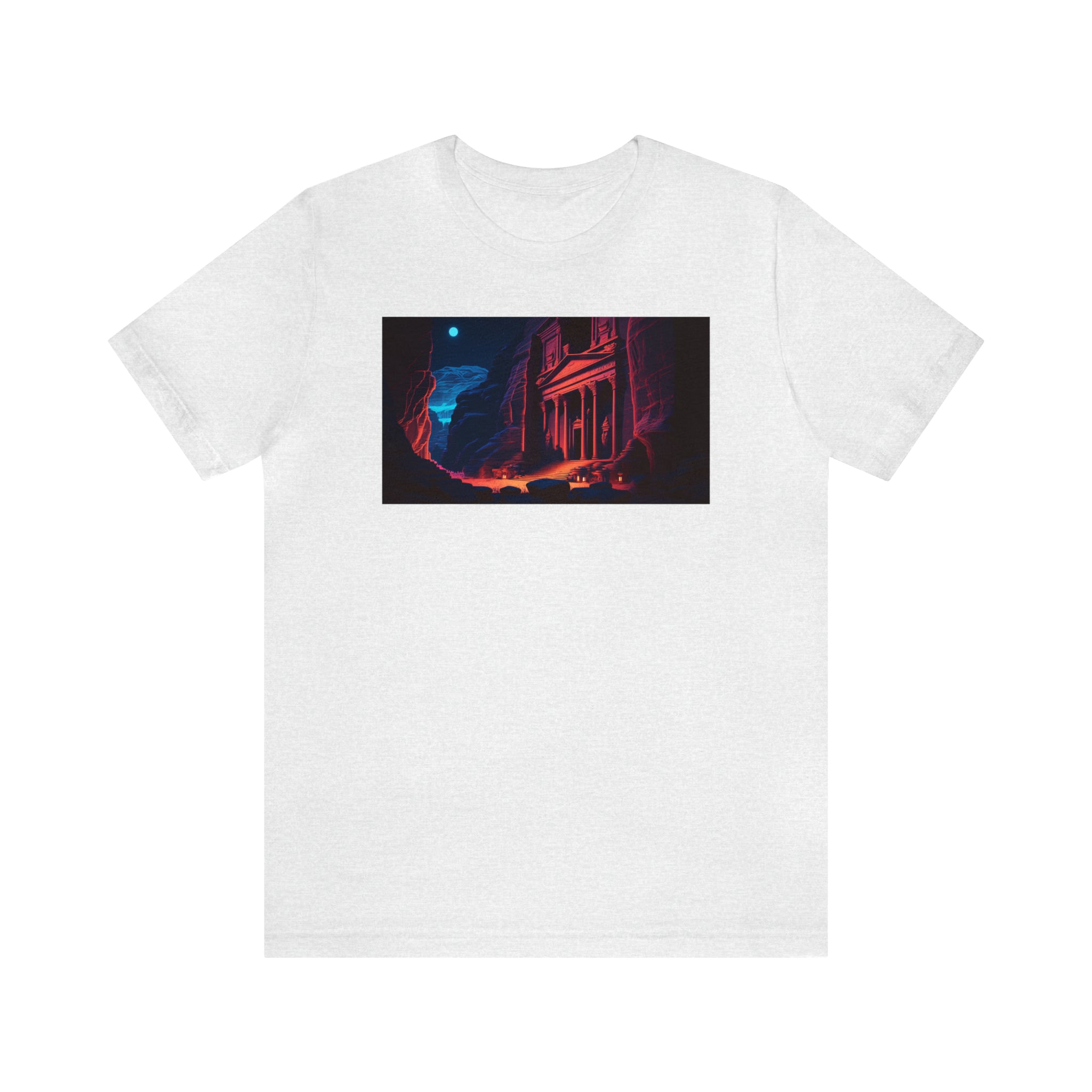 Unisex Jersey Short Sleeve Tee - Petra Caves, Jordan