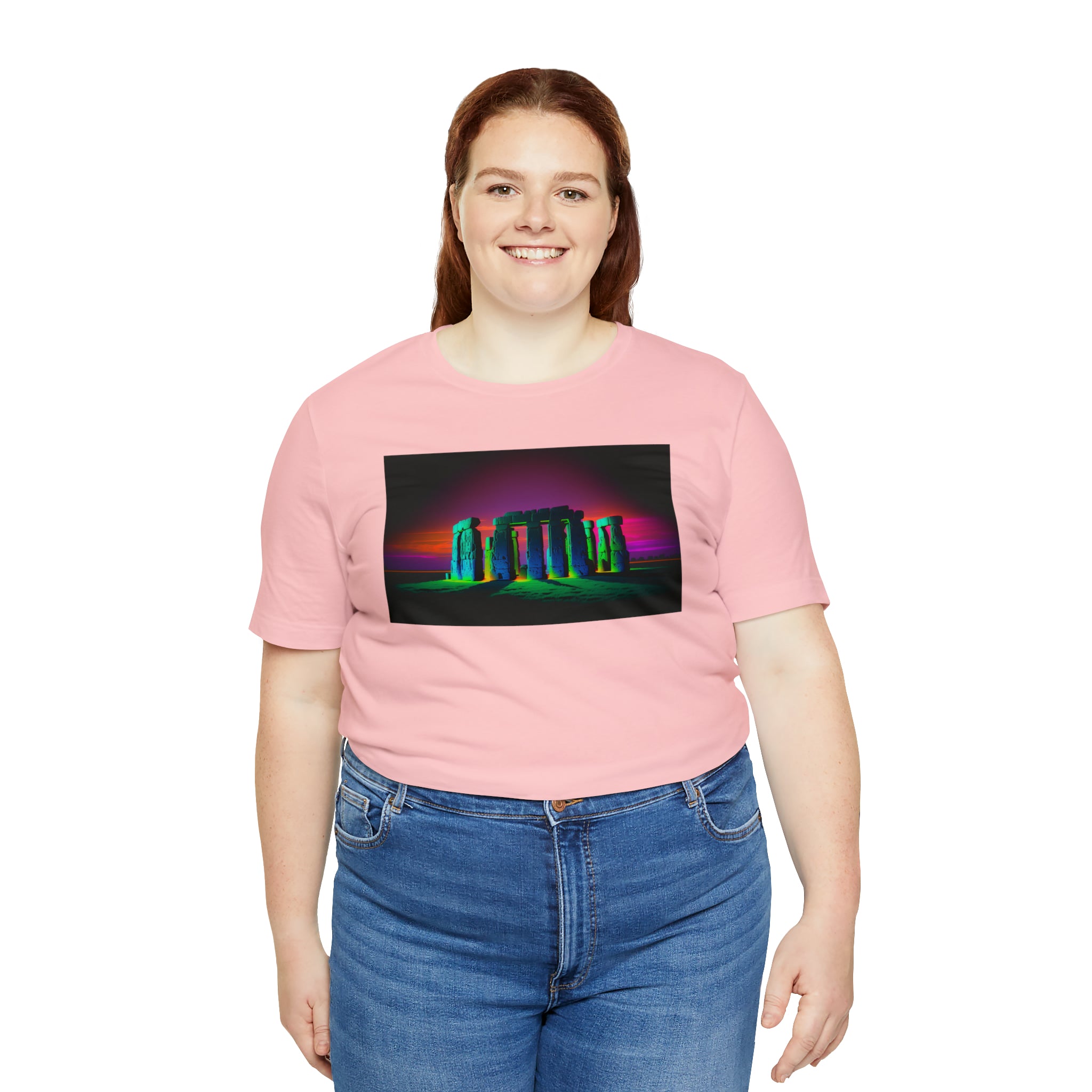 Unisex Jersey Short Sleeve Tee - Stonehenge, United Kingdom
