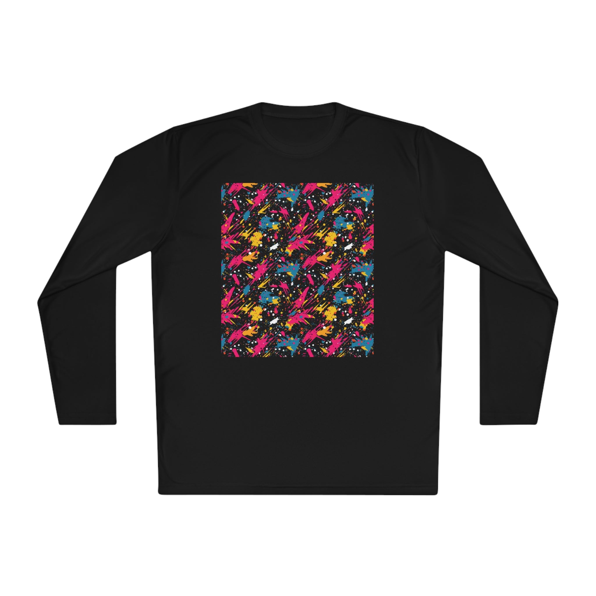 Unisex Lightweight Long Sleeve Tee (AOP) - Abstract Designs 10