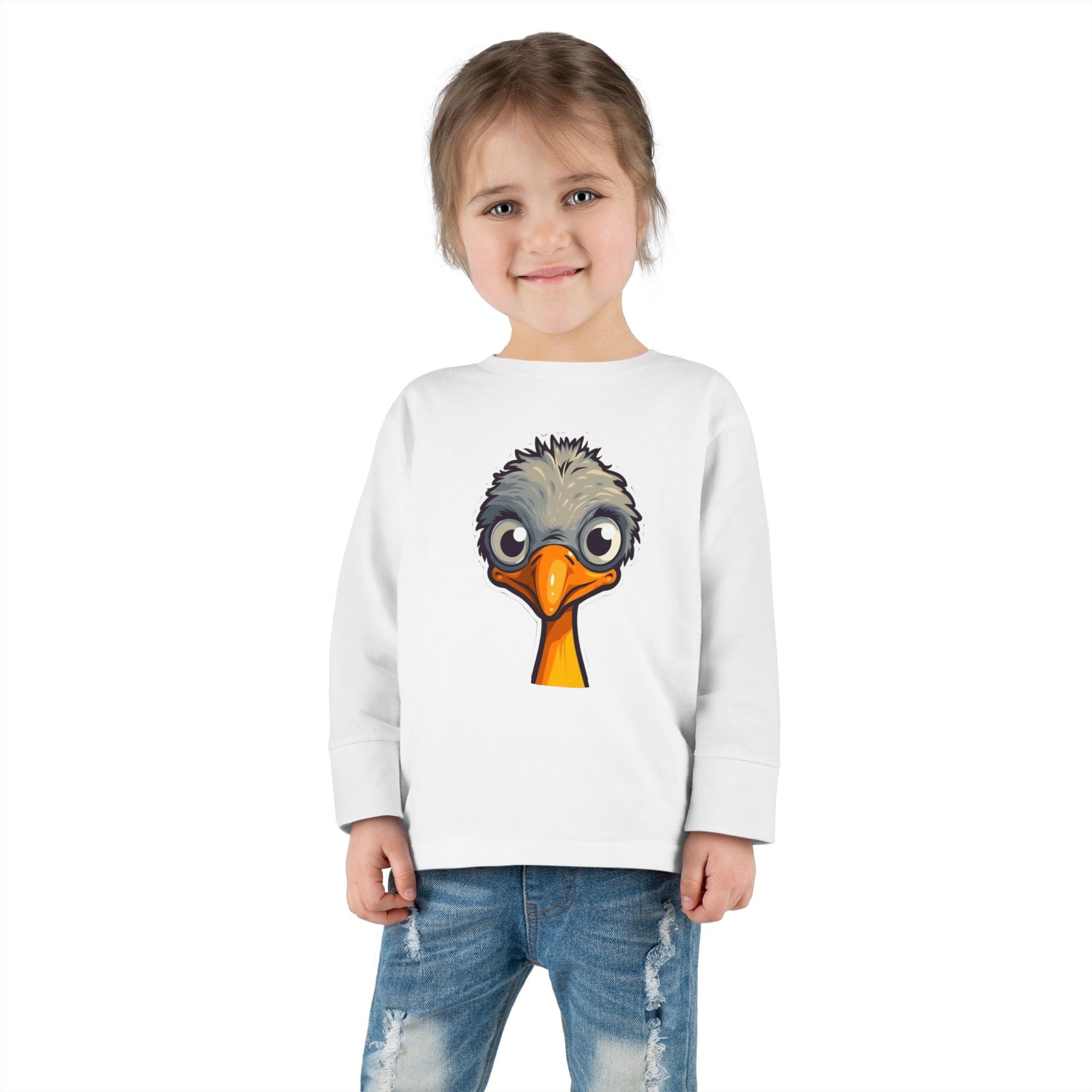Toddler Long Sleeve Tee - Ostrich Chick