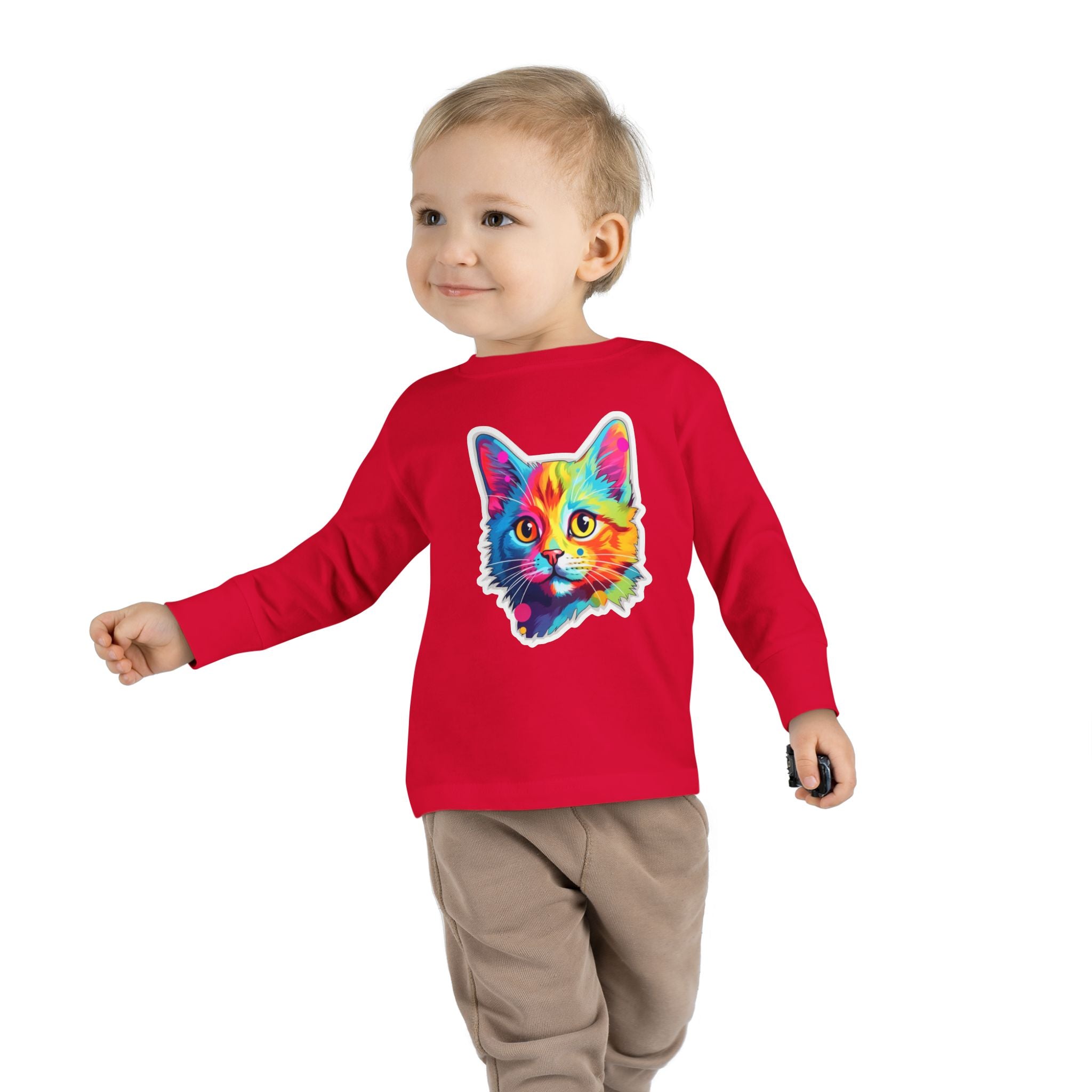 Toddler Long Sleeve Tee - Kittens 09