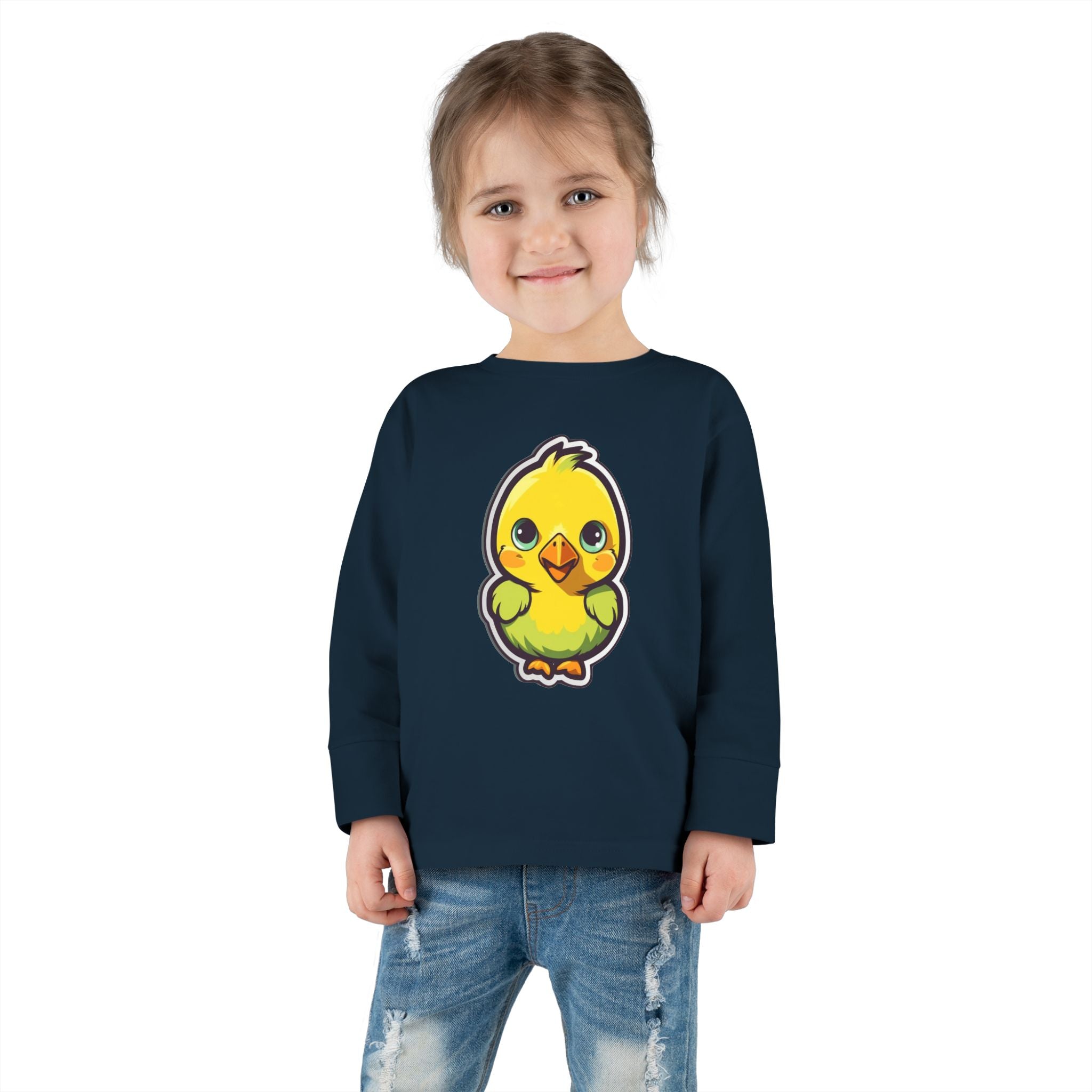 Toddler Long Sleeve Tee - Chicken Chick