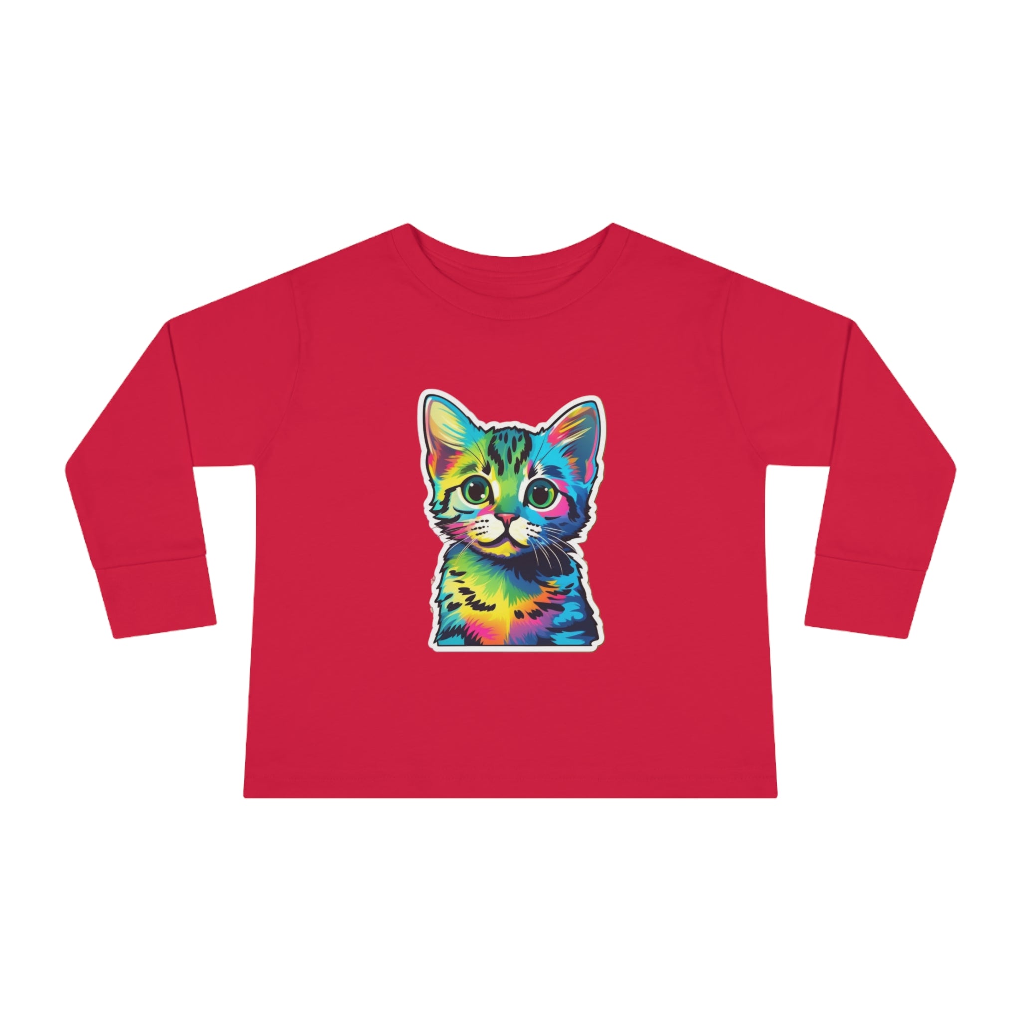 Toddler Long Sleeve Tee - Kittens 06