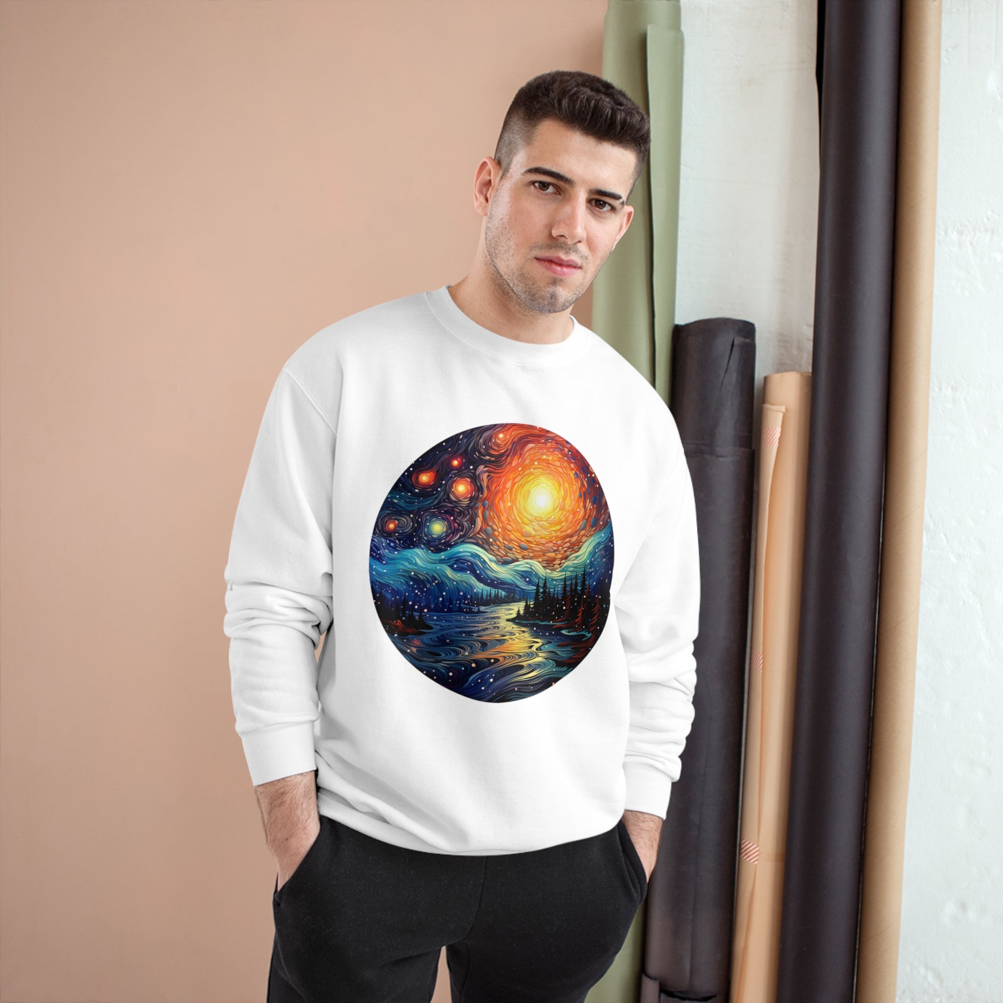 Champion Sweatshirt - Abstract Designs 02