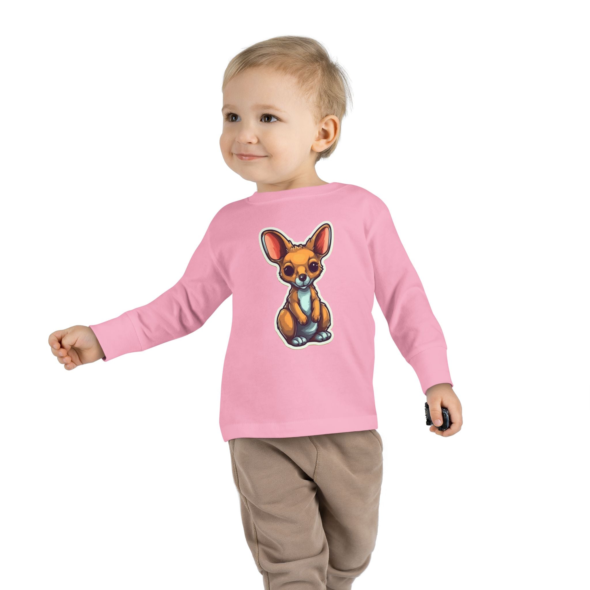 Toddler Long Sleeve Tee - Kangaroo Joey
