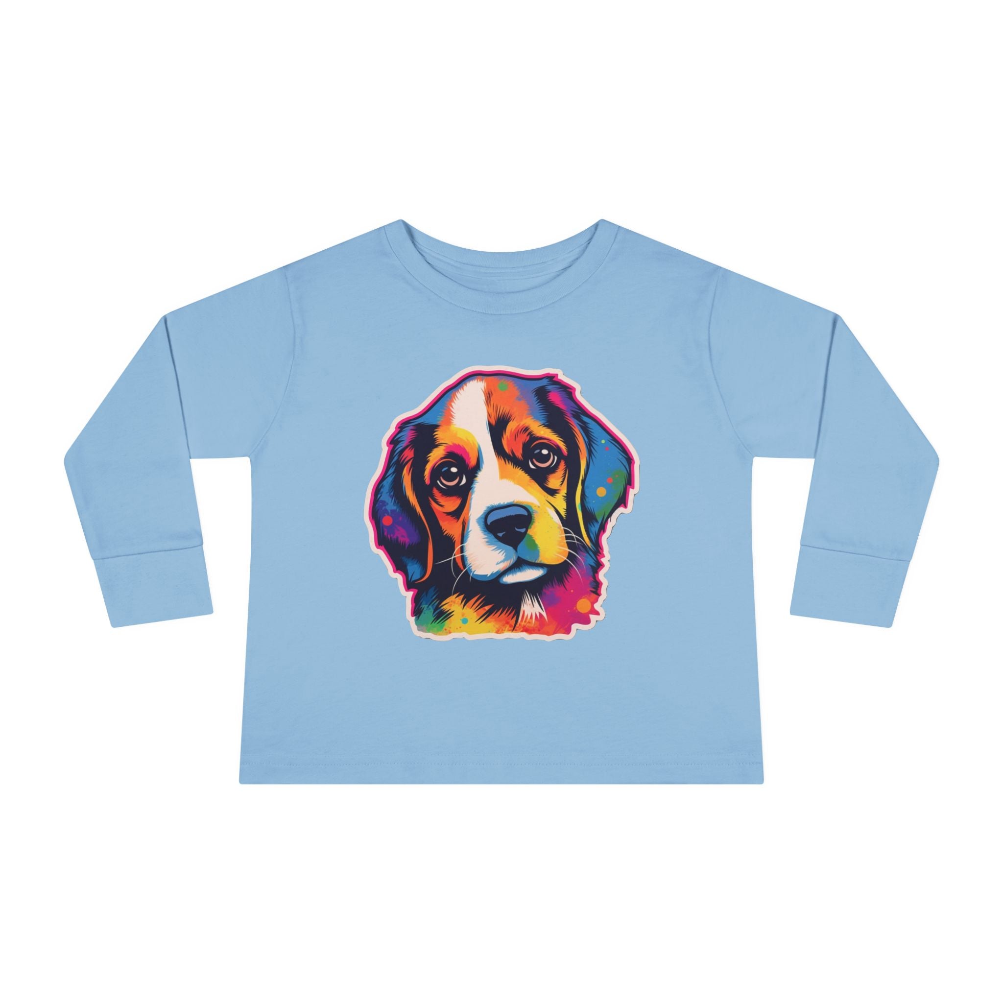 Toddler Long Sleeve Tee - Puppies 01