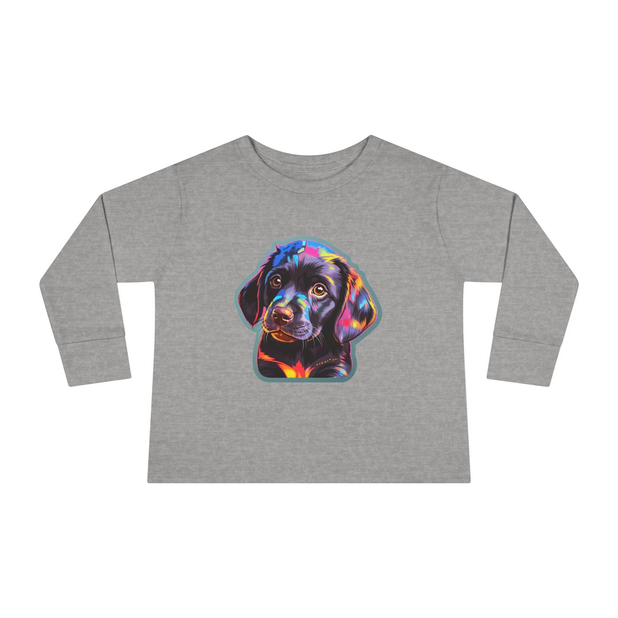Toddler Long Sleeve Tee - Puppies 02