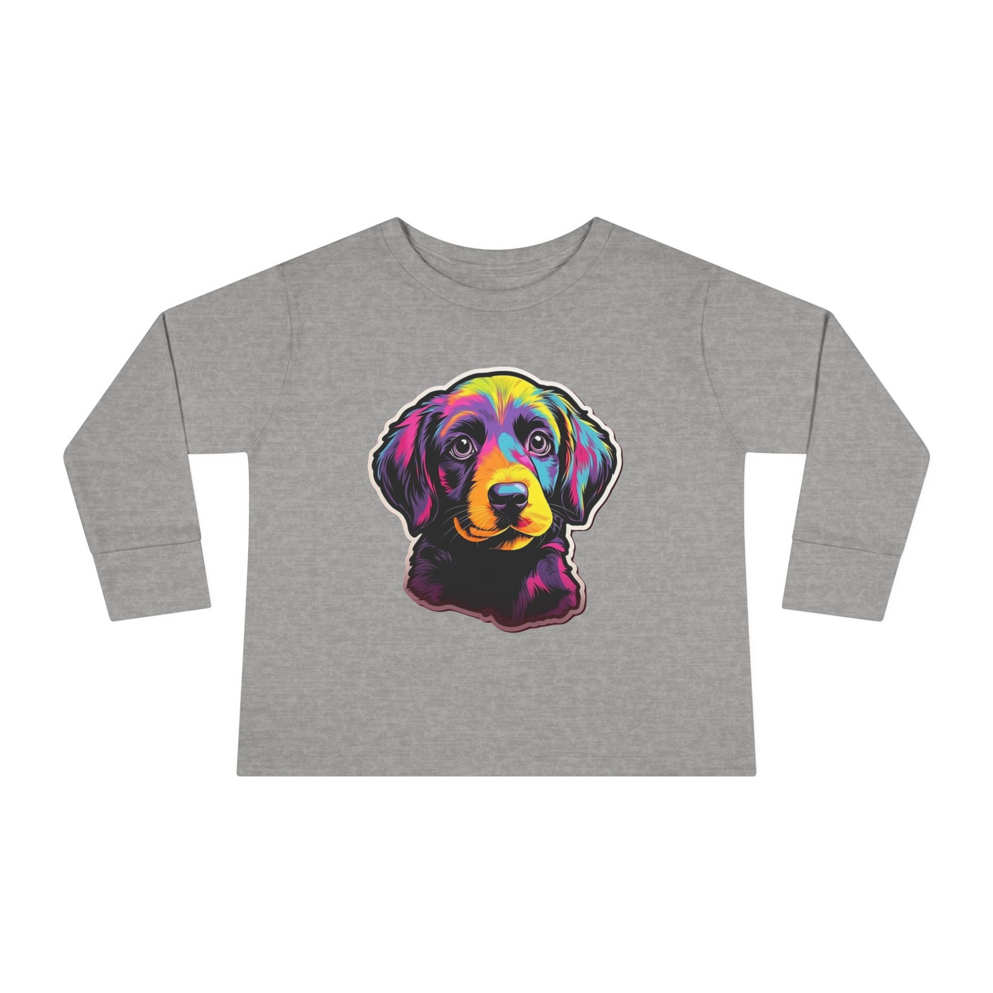 Toddler Long Sleeve Tee - Puppies 03