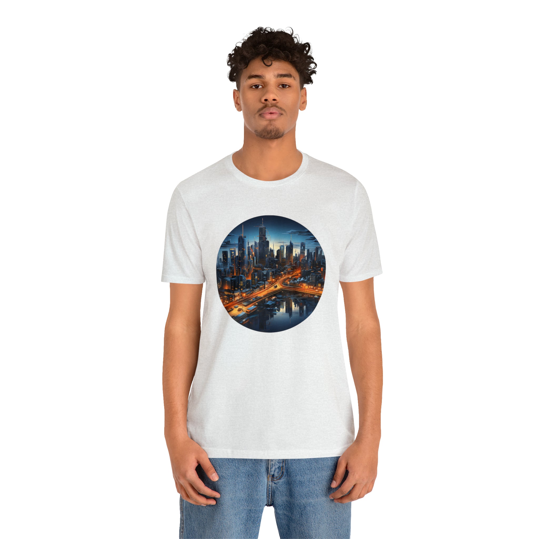 Unisex Jersey Short Sleeve Tee - Isometric Designs 06