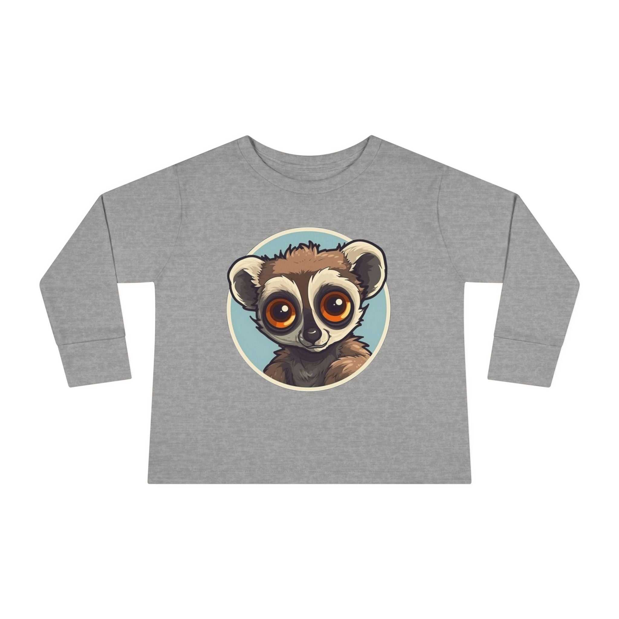 Toddler Long Sleeve Tee - Lemur Pup