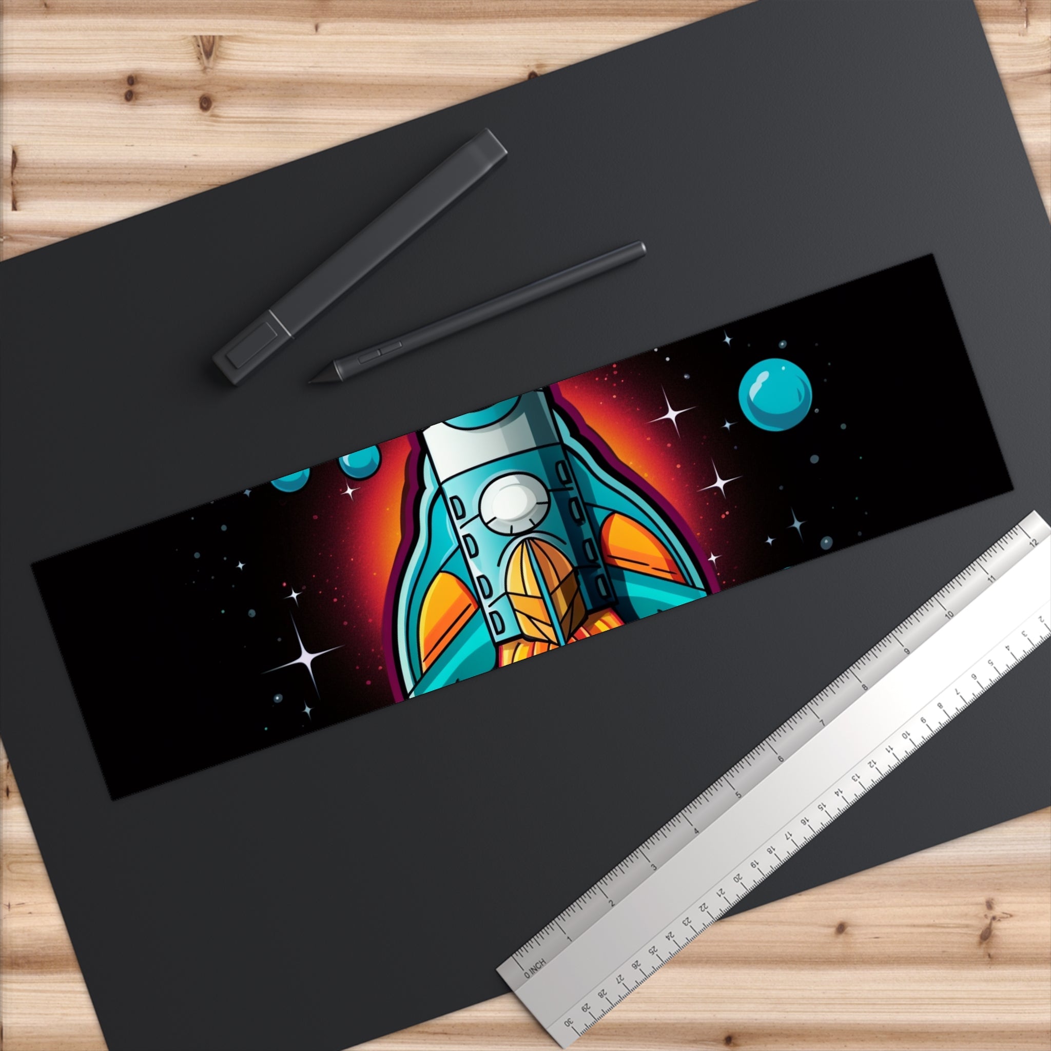 Bumper Stickers - Pop Art Designs, Spaceship 06