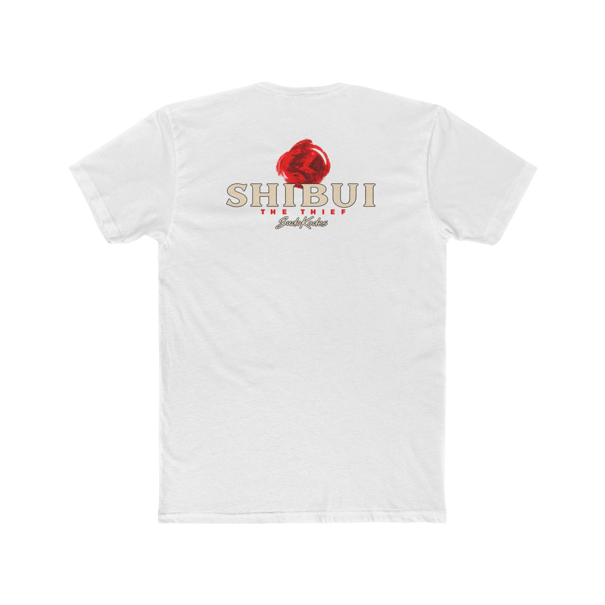 The Thief, a Shibui design, on a men's cotton crew tee