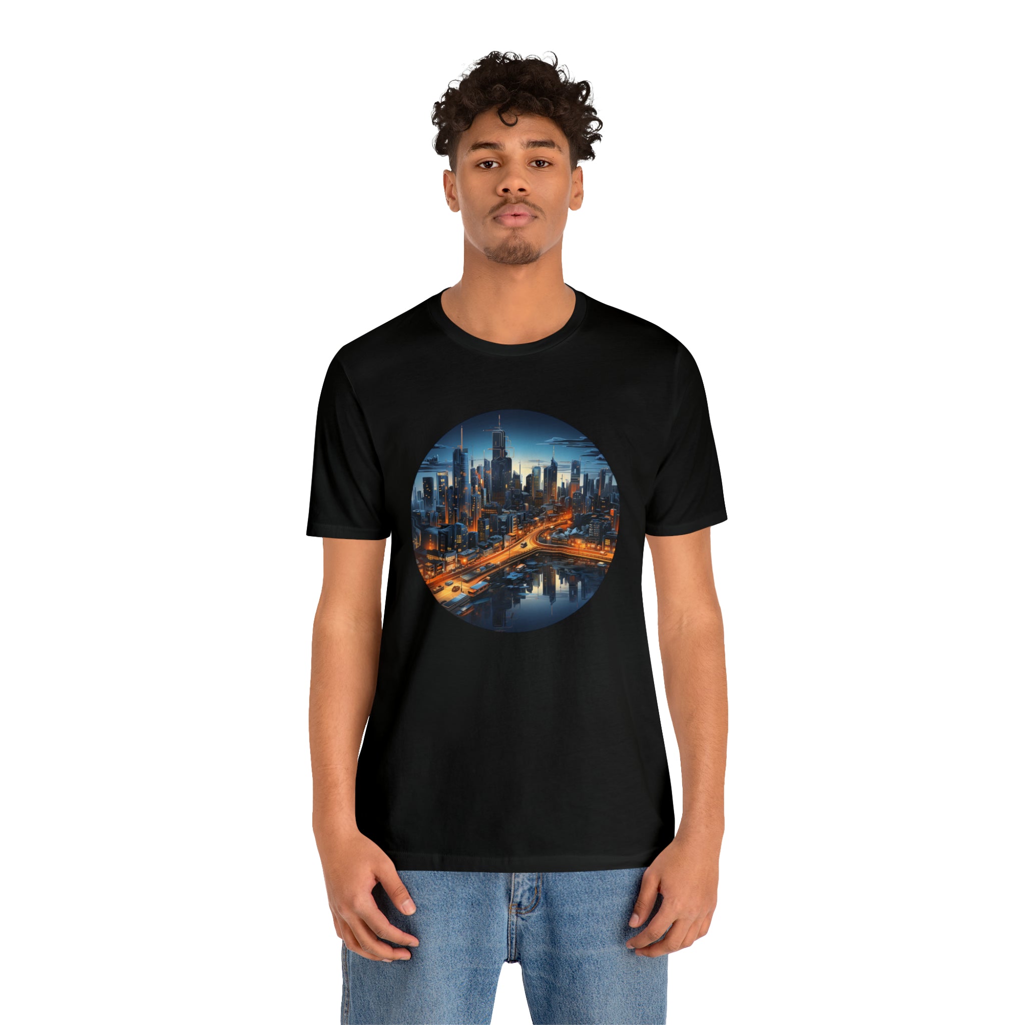 Unisex Jersey Short Sleeve Tee - Isometric Designs 06