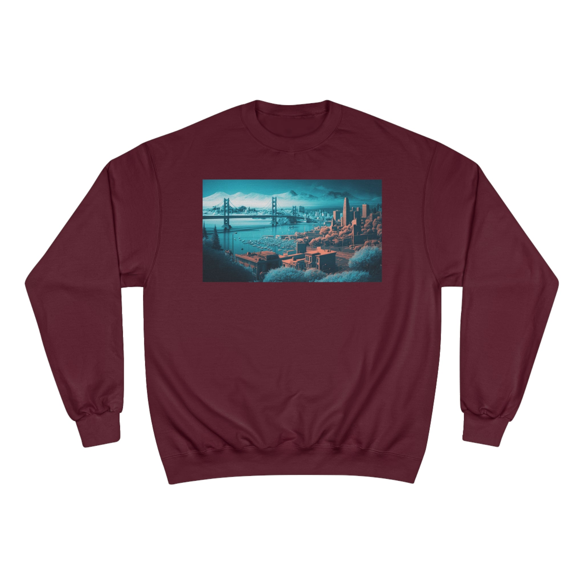 Champion Sweatshirt - Duotone Cities, San Francisco
