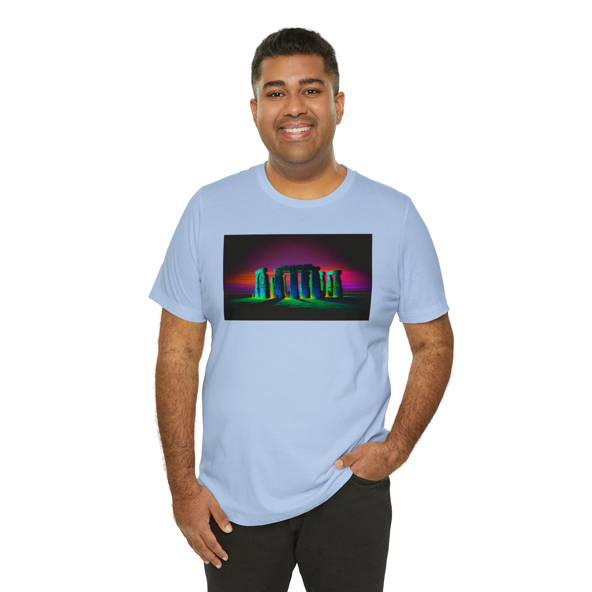 Unisex Jersey Short Sleeve Tee - Stonehenge, United Kingdom