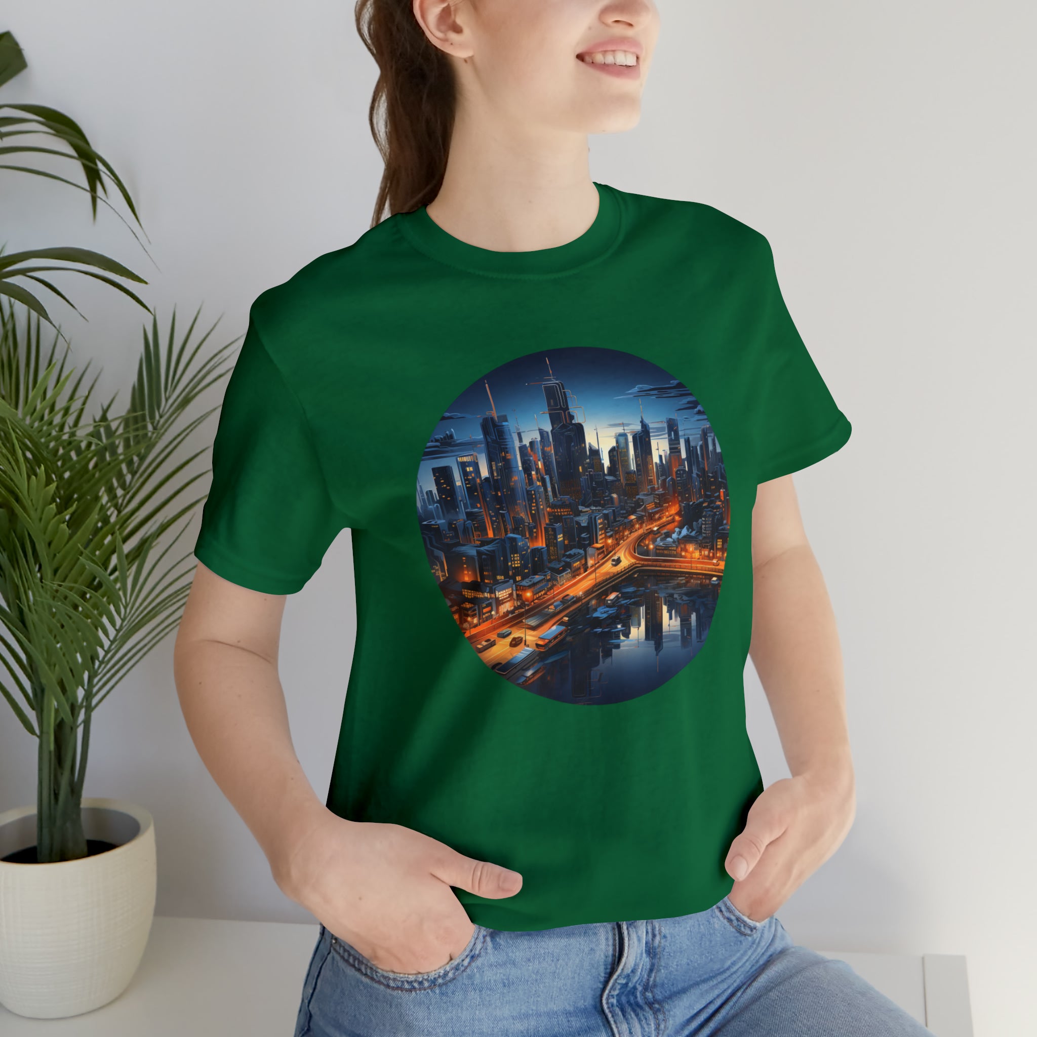 Unisex Jersey Short Sleeve Tee - Isometric Designs 06