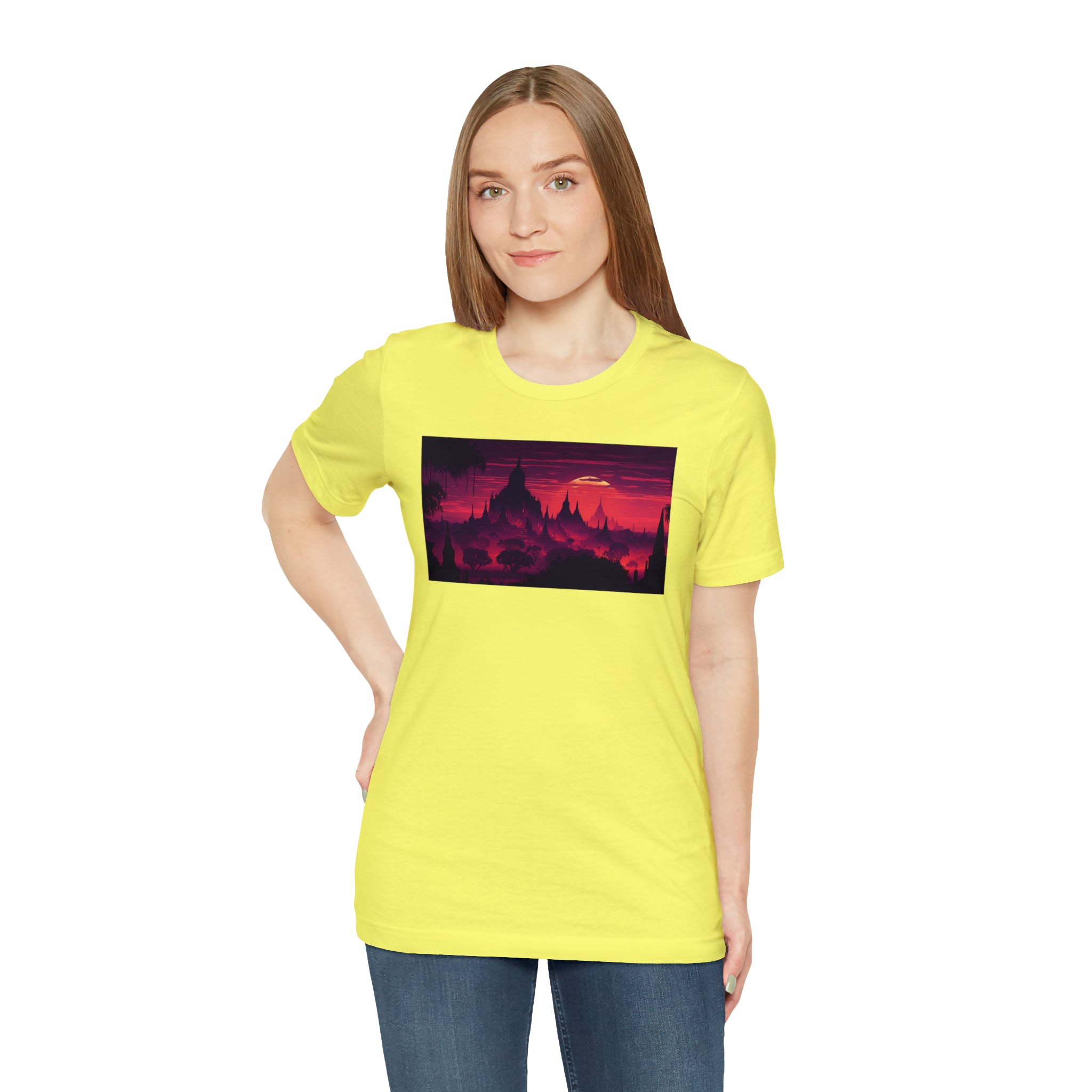 Unisex Jersey Short Sleeve Tee - Bagan, Myanmar