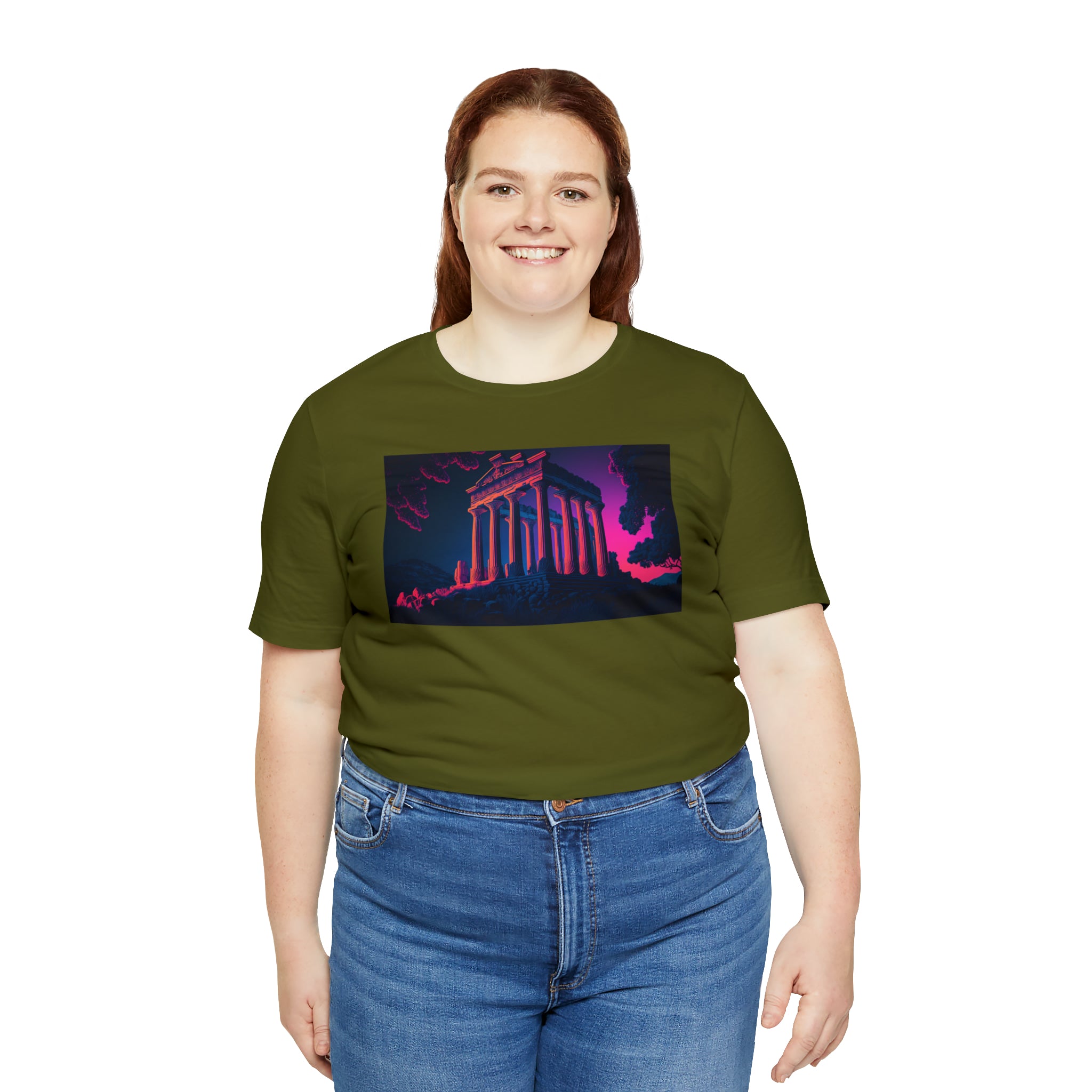 Unisex Jersey Short Sleeve Tee - Olympia, Greece