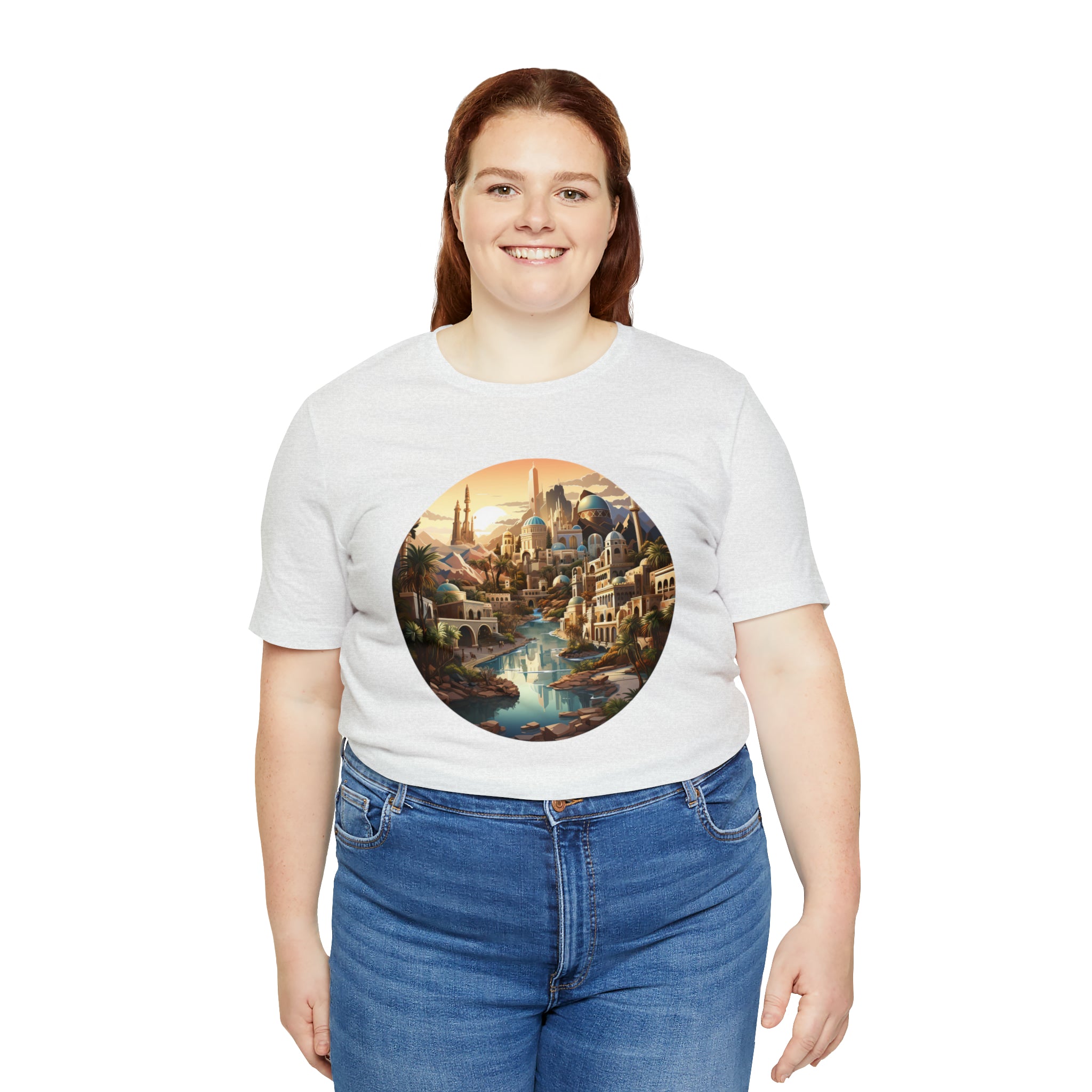 Unisex Jersey Short Sleeve Tee - Isometric Designs 07