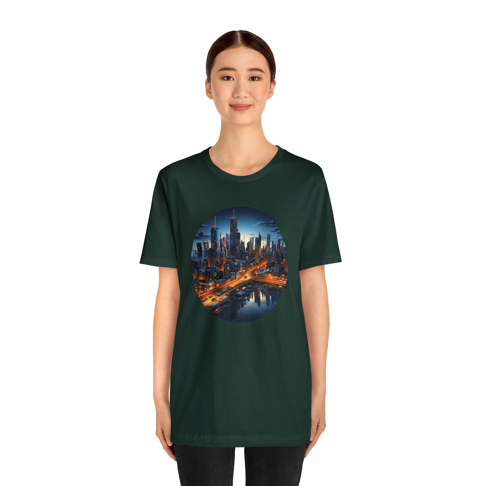 Unisex Jersey Short Sleeve Tee - Isometric Designs 06