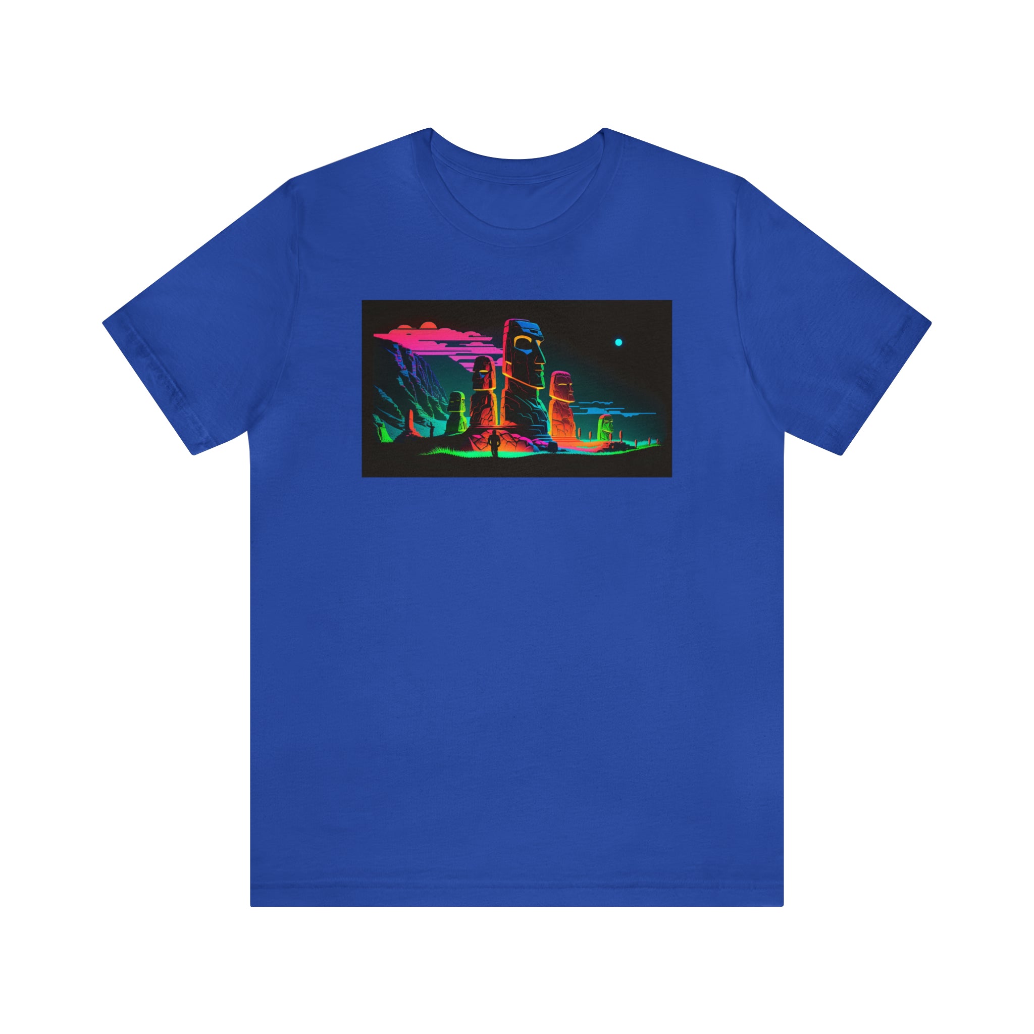 Unisex Jersey Short Sleeve Tee - Easter Islands, Chile