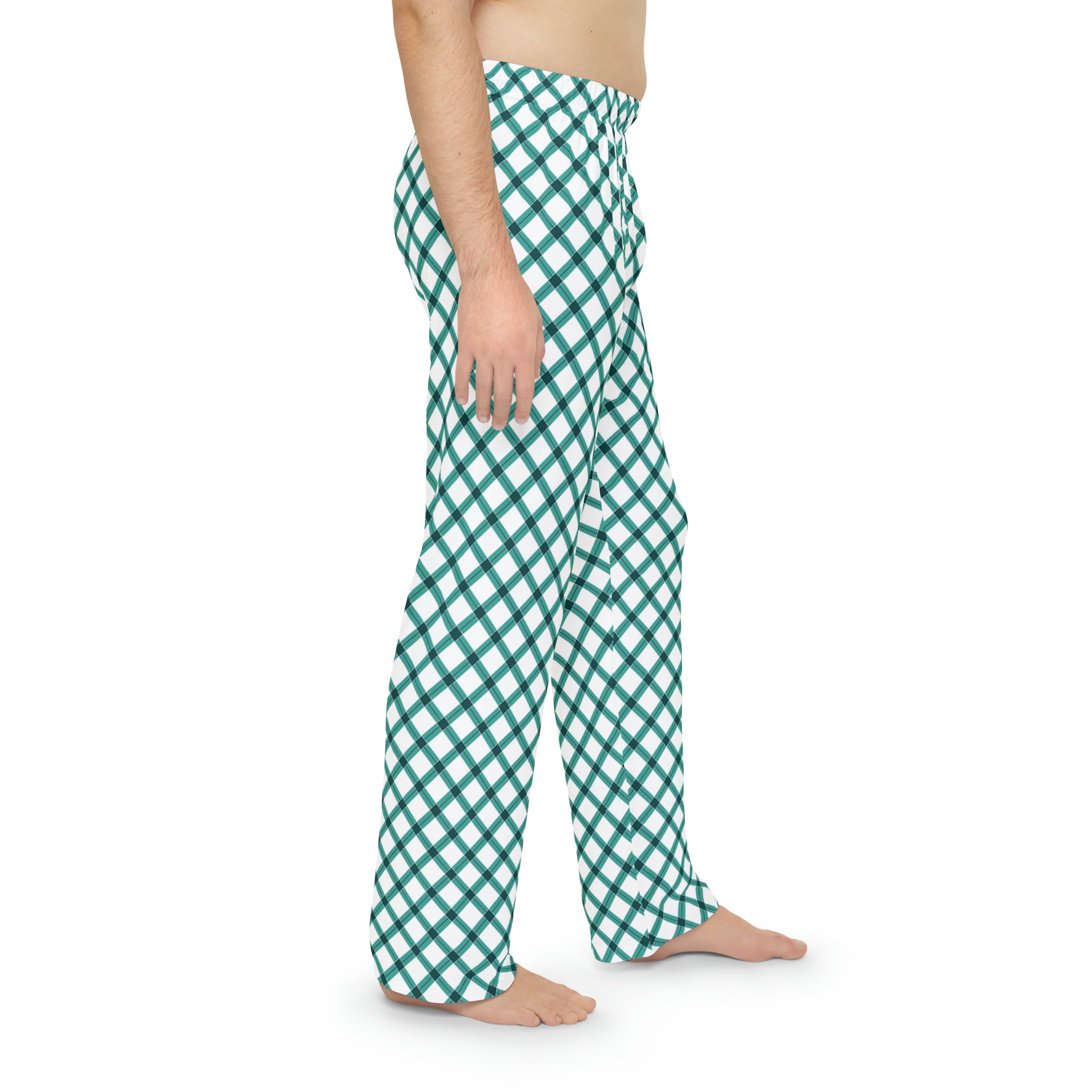 Men's Pajama Pants (AOP) - Seamless Checkered Designs 24
