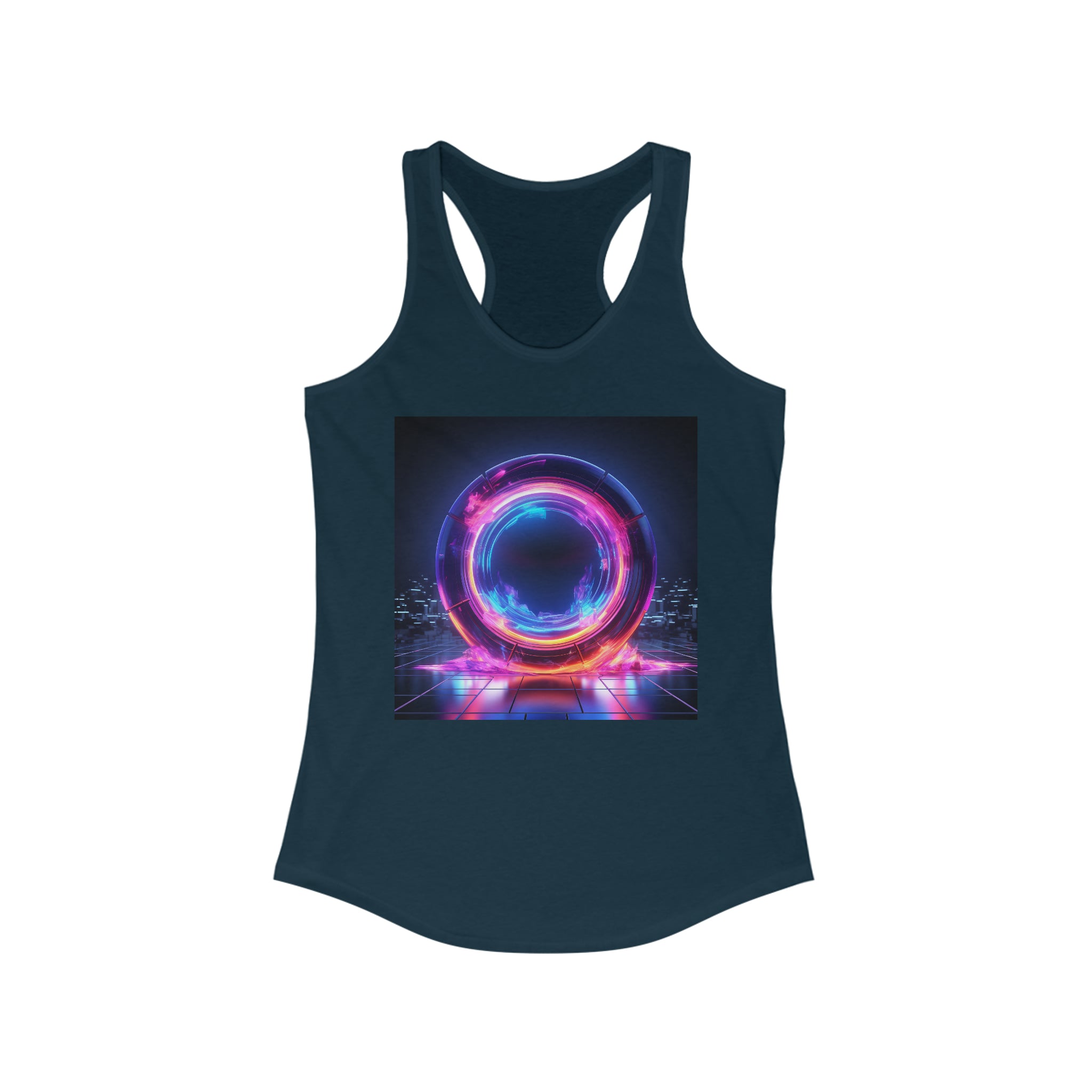 Women's Ideal Racerback Tank - Vector Art Design 21