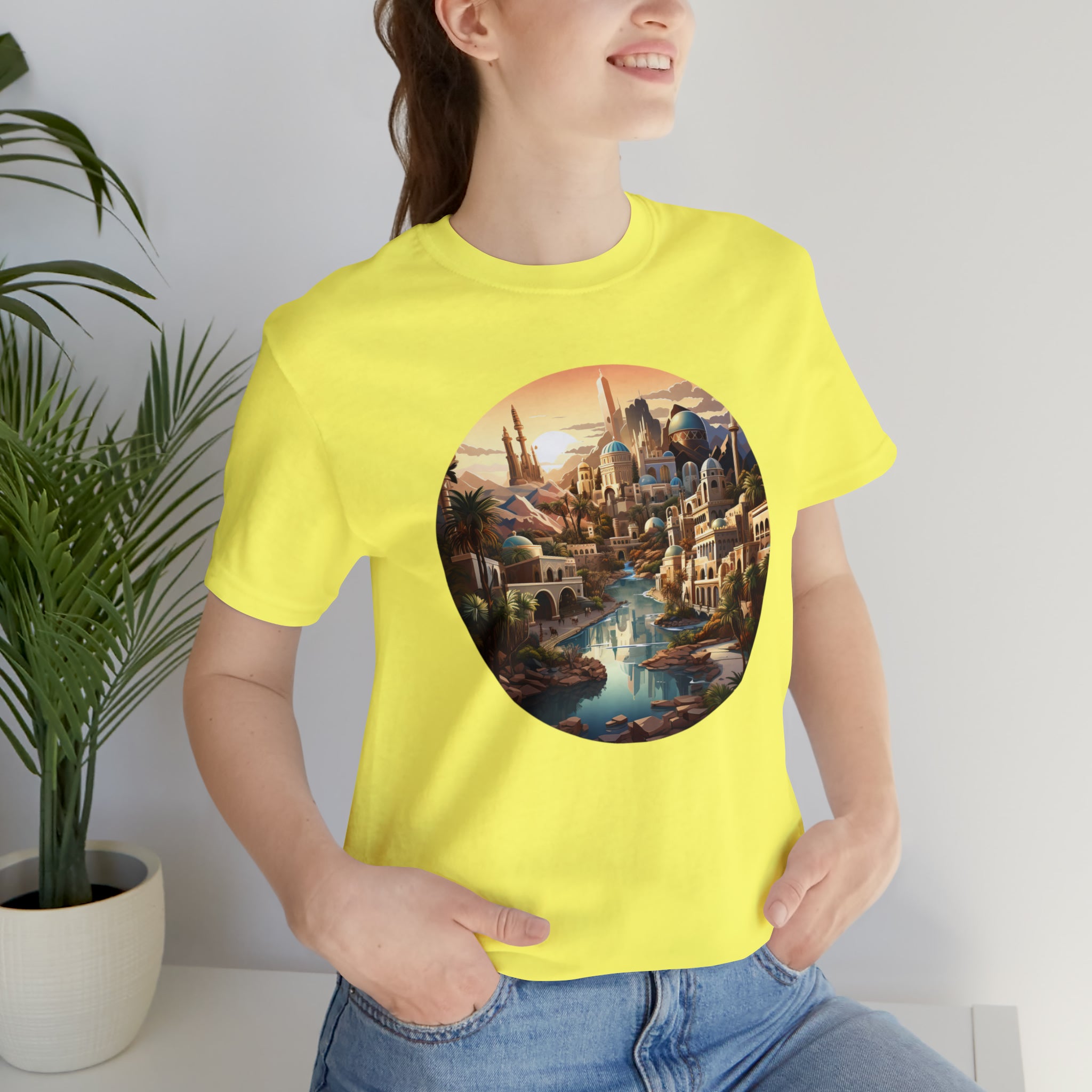 Unisex Jersey Short Sleeve Tee - Isometric Designs 07