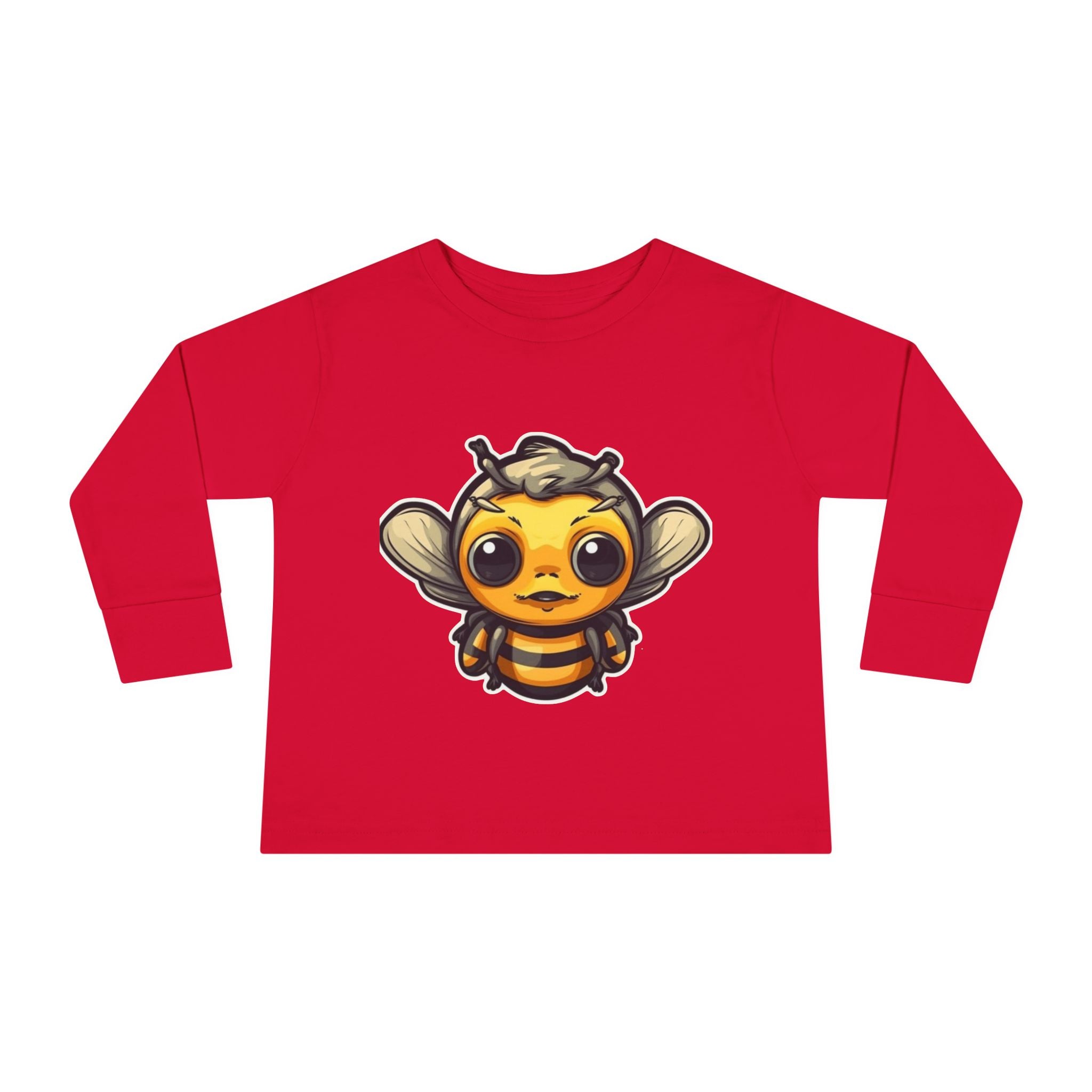 Toddler Long Sleeve Tee - Bee Larva