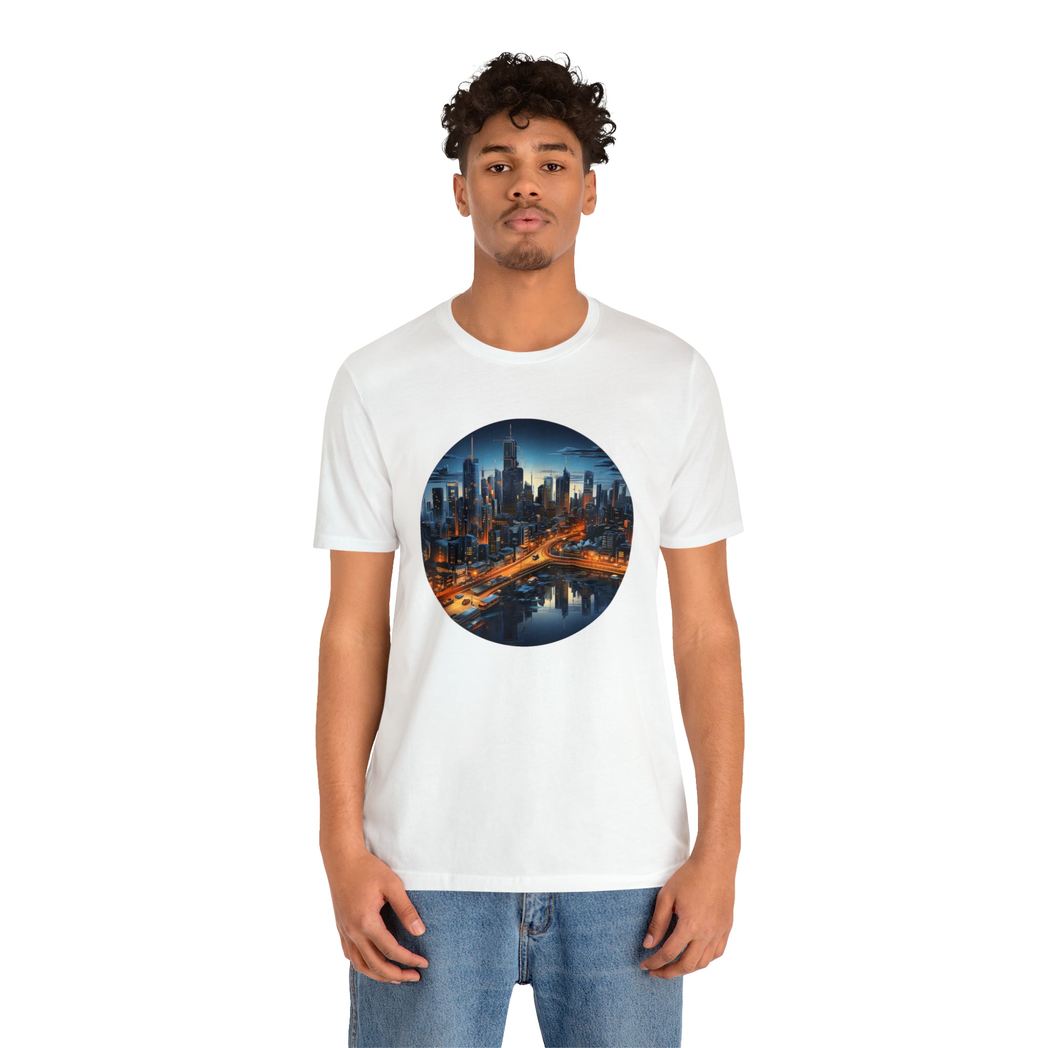 Unisex Jersey Short Sleeve Tee - Isometric Designs 06