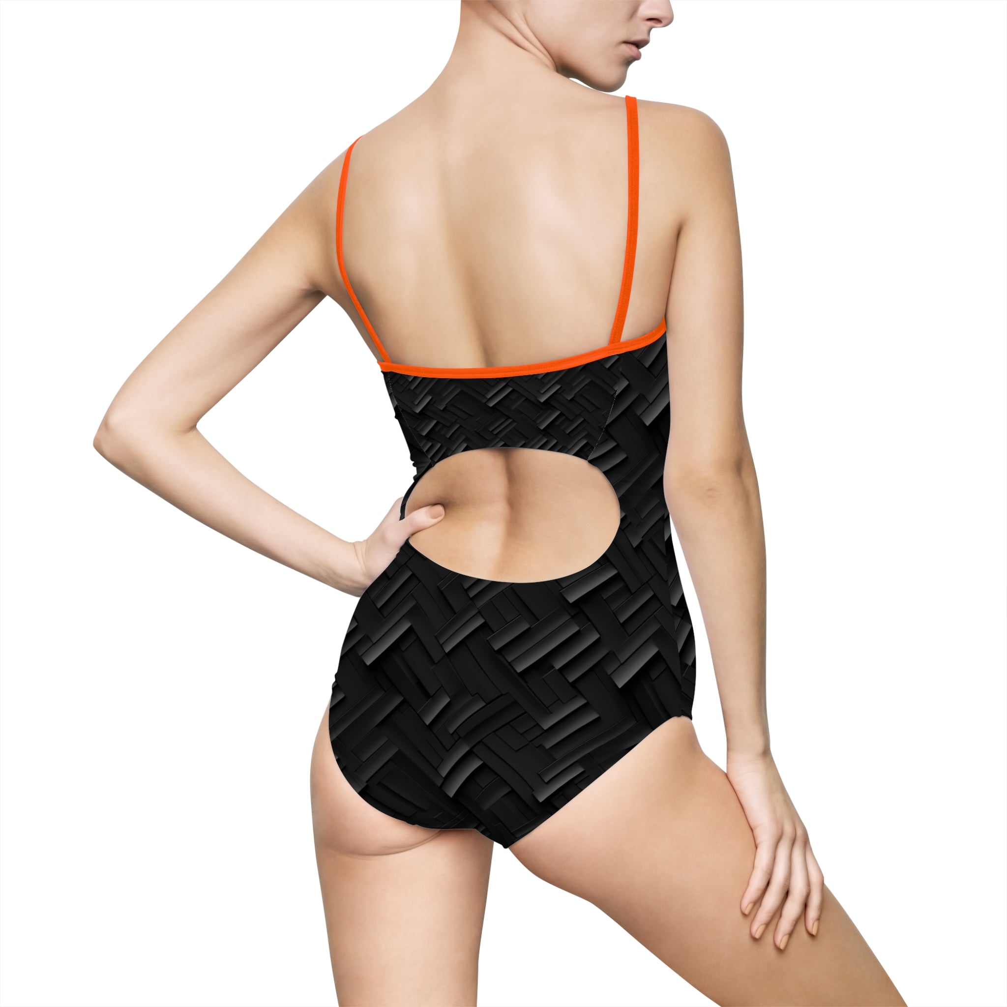 Women's One-piece Swimsuit (AOP) - Vibrant Designs 01