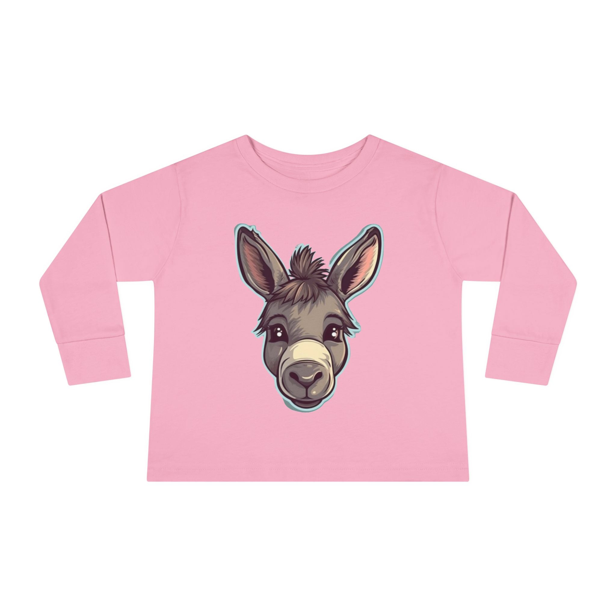 Toddler Long Sleeve Tee - Donkey Foal